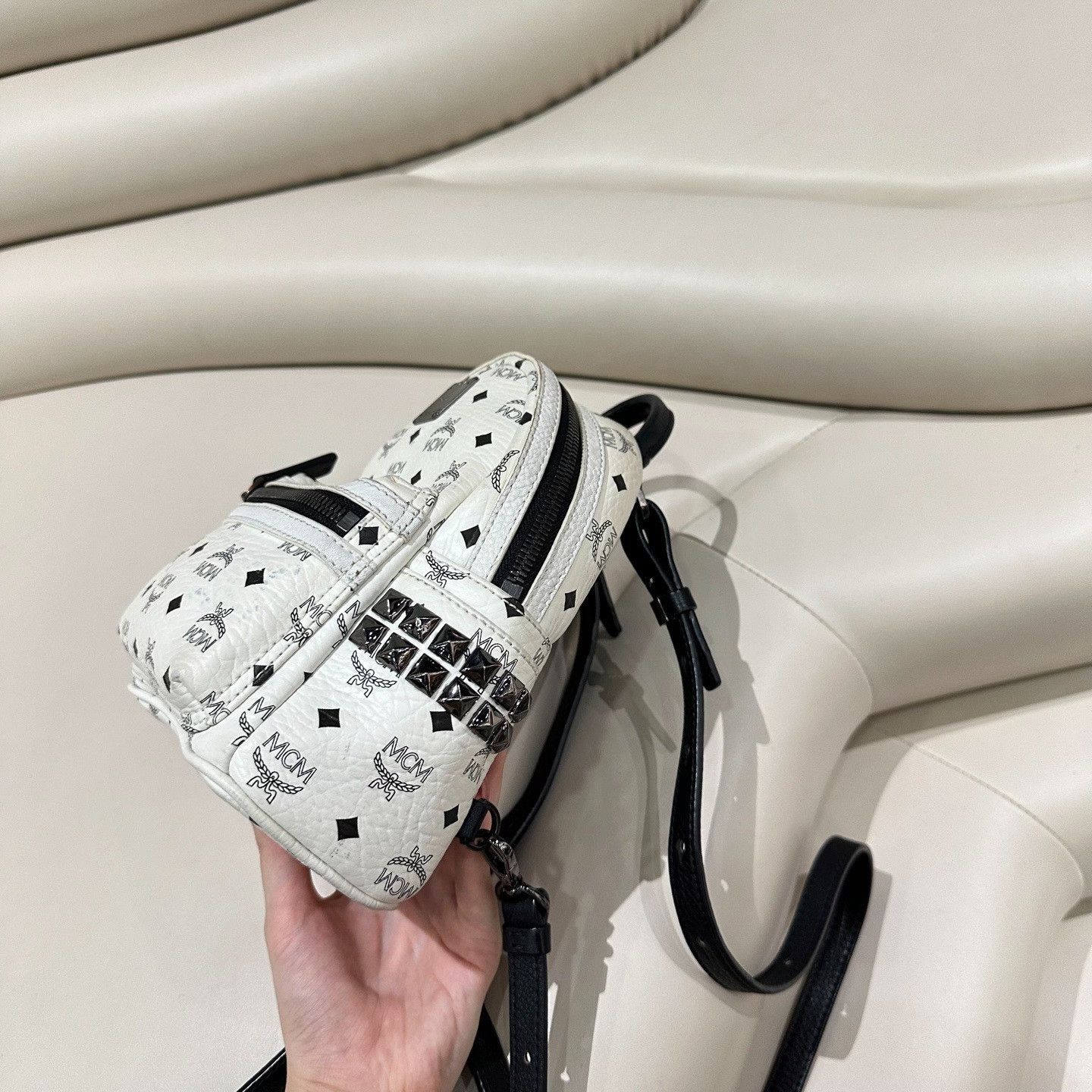 MCM MCM 2-Way Mini Backpack Size ONE SIZE - 8 Thumbnail
