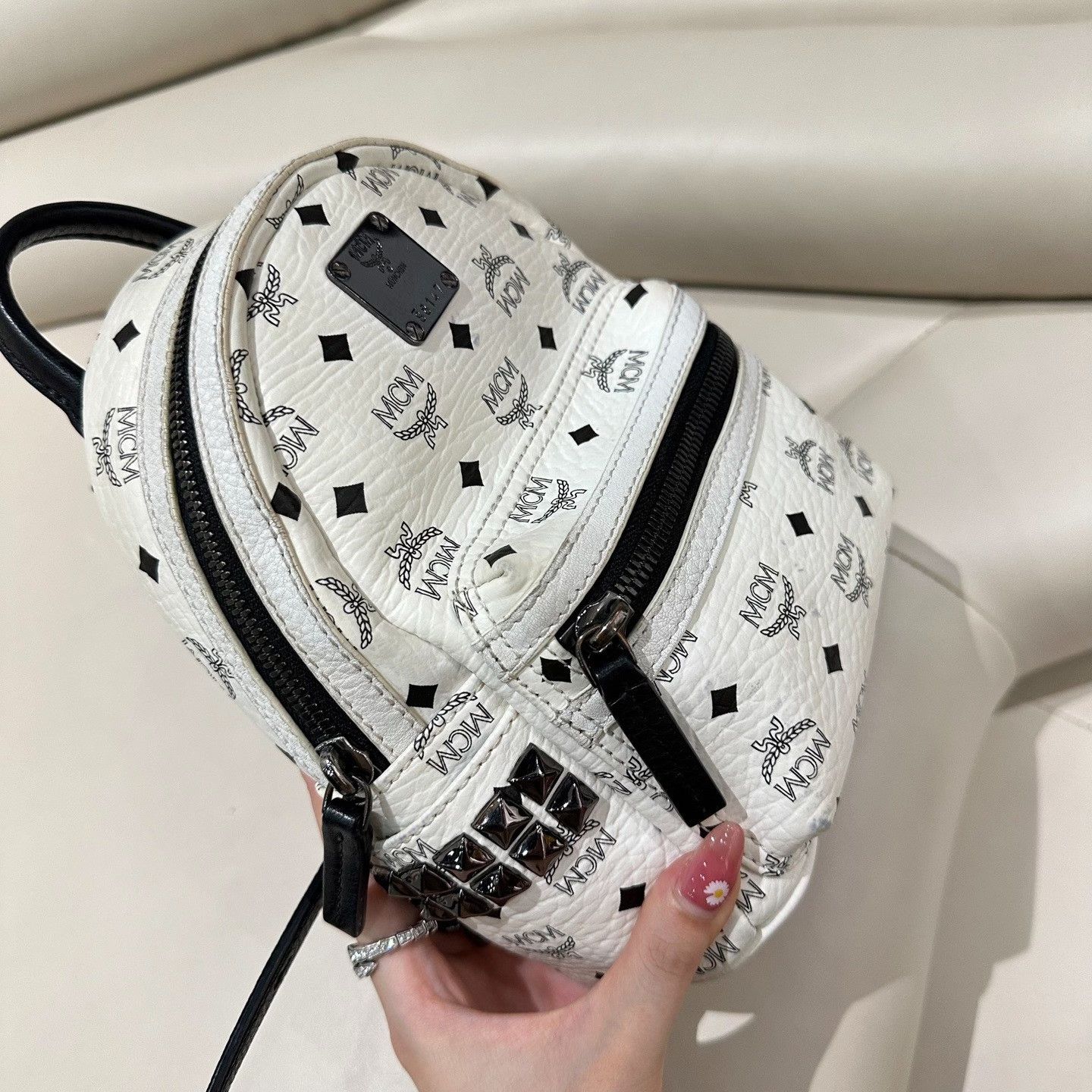 MCM MCM 2-Way Mini Backpack Size ONE SIZE - 6 Thumbnail