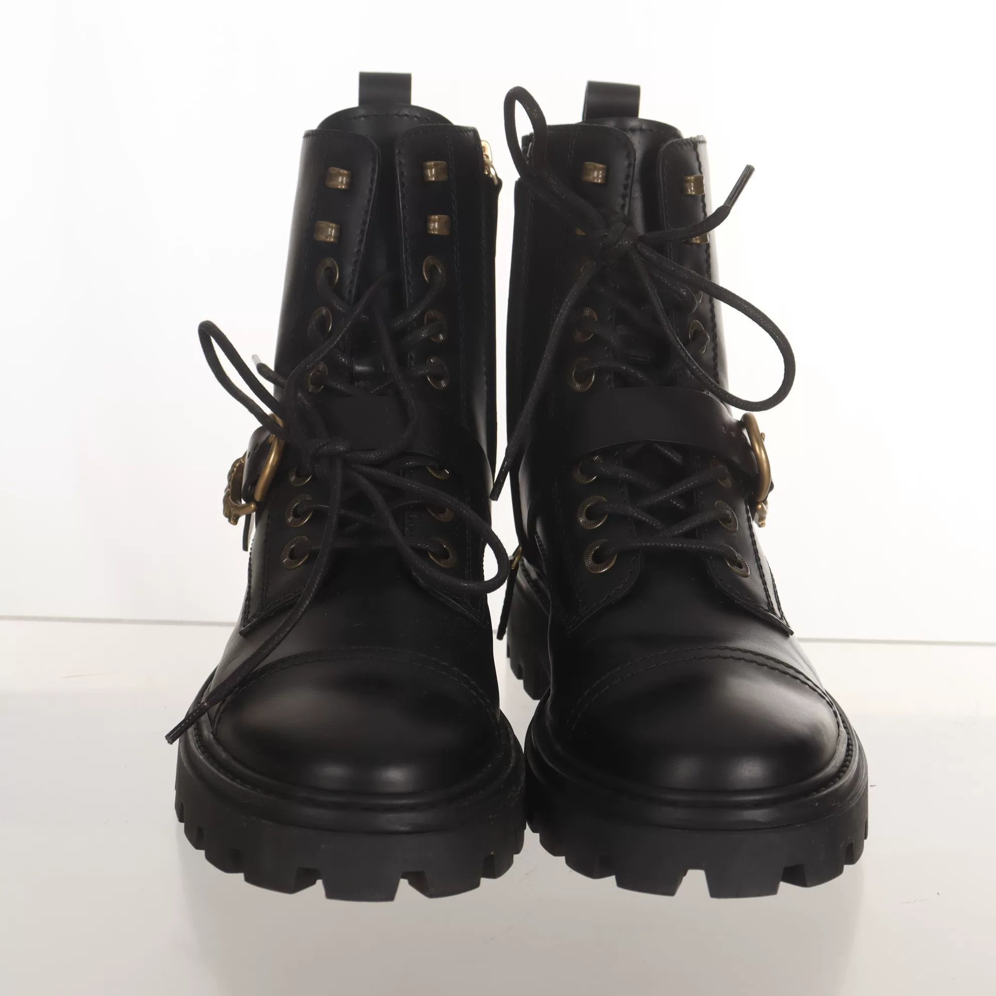 Tod's Tod's Leather Gold Boots S Women Size US 6 / IT 36 - 2 Thumbnail