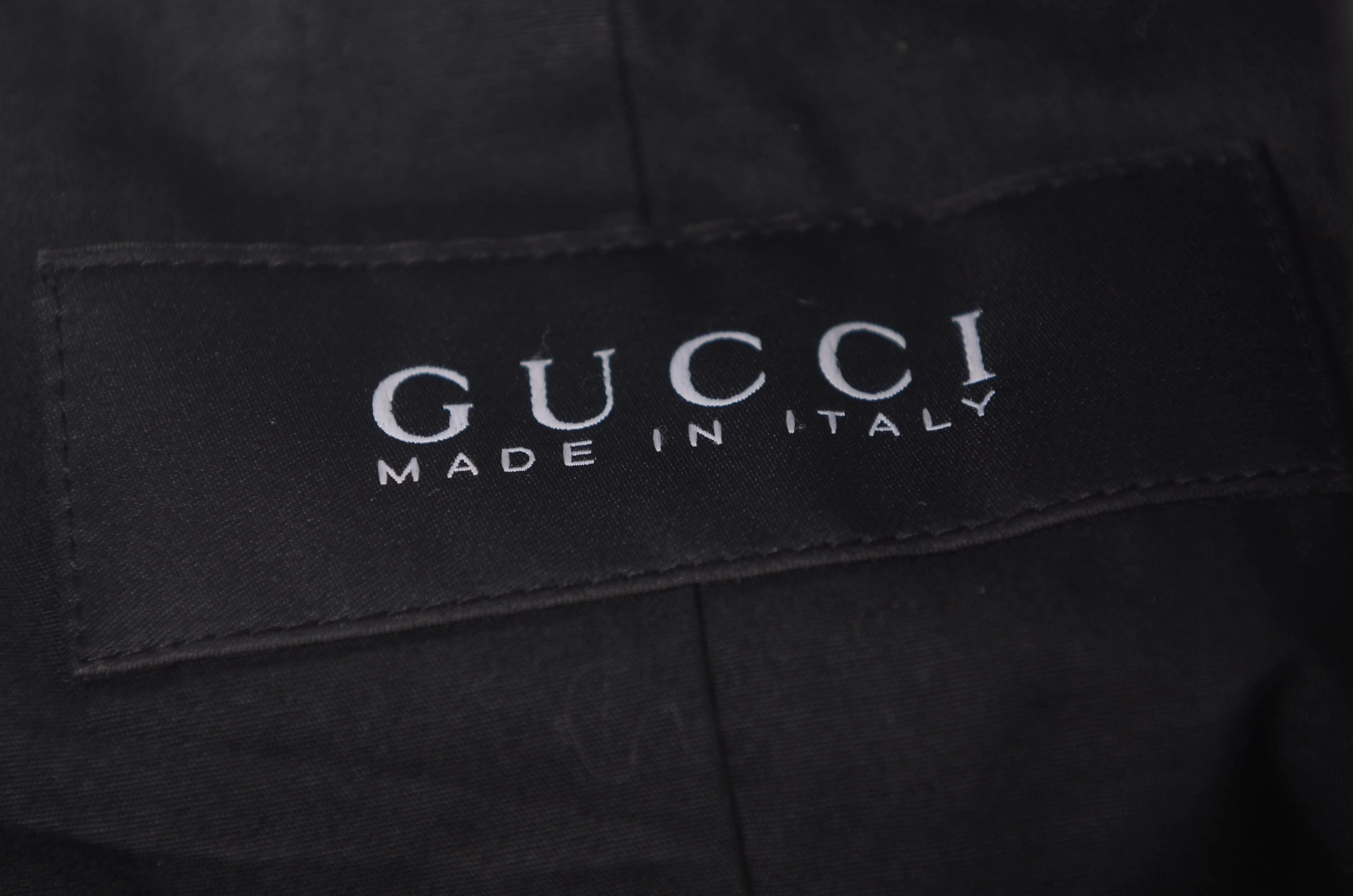 Gucci Gucci Leather Cotton Leather Jacket XL Women Size XL / US 12-14 / IT 48-50 - 4 Thumbnail