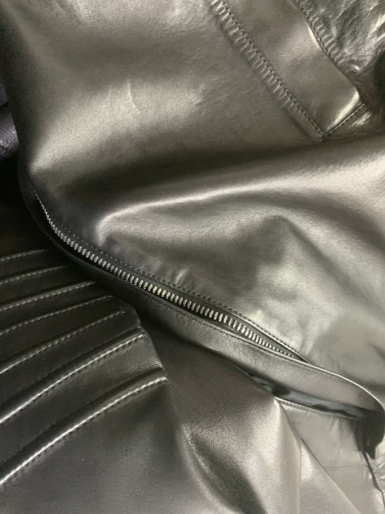 Gucci Gucci Leather Cotton Leather Jacket XL Women Size XL / US 12-14 / IT 48-50 - 8 Thumbnail
