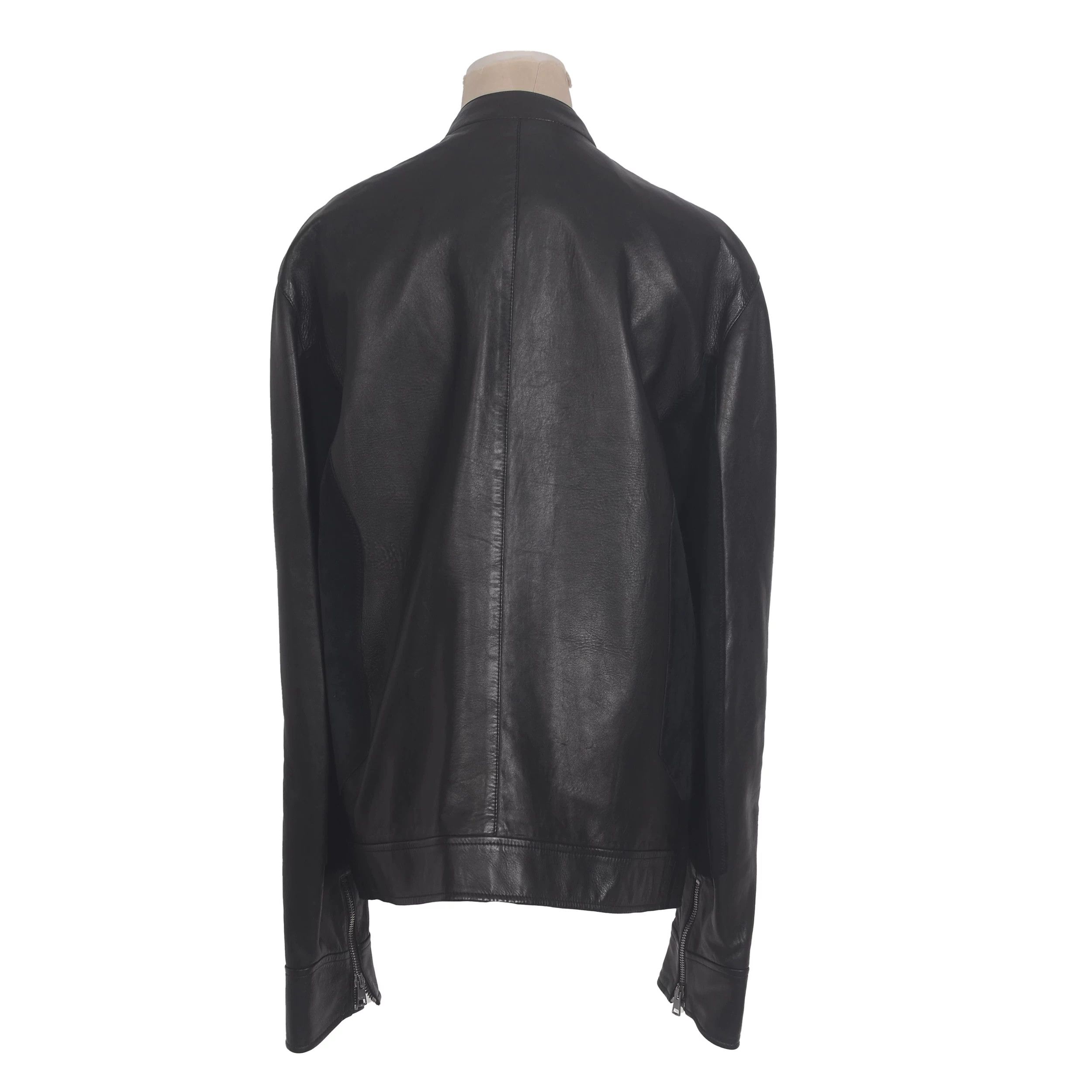 Gucci Gucci Leather Cotton Leather Jacket XL Women Size XL / US 12-14 / IT 48-50 - 2 Thumbnail