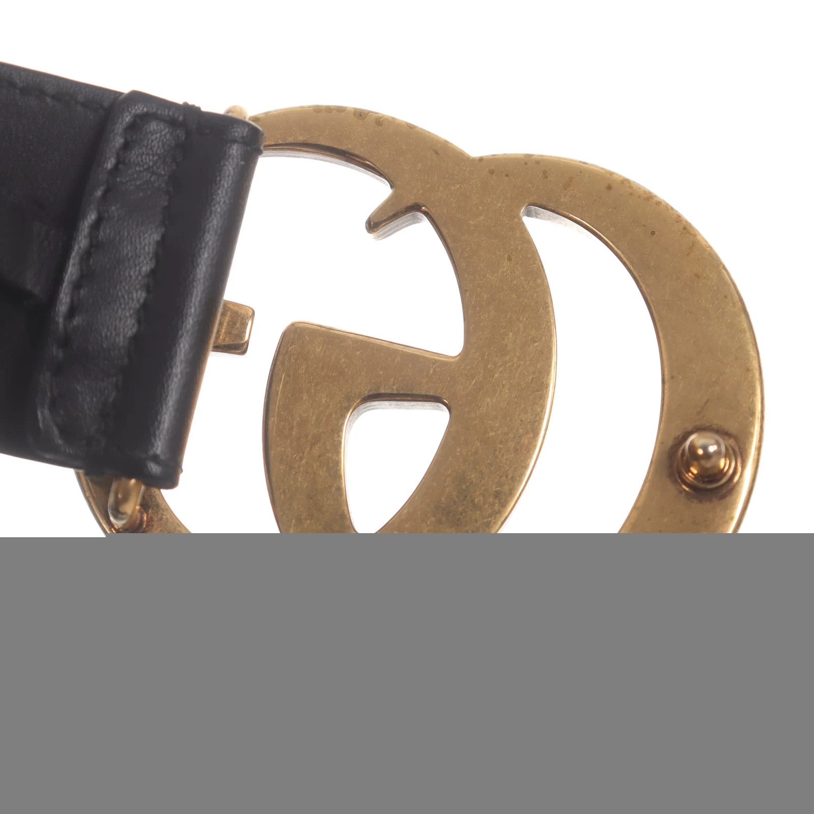 Gucci Gucci Gold Belt Men Size ONE SIZE - 3 Thumbnail