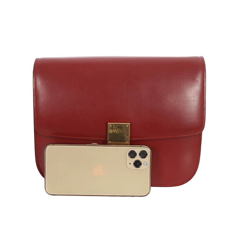 Celine Celine Gold Shoulder Bag 24 Women Size ONE SIZE - 3 Thumbnail