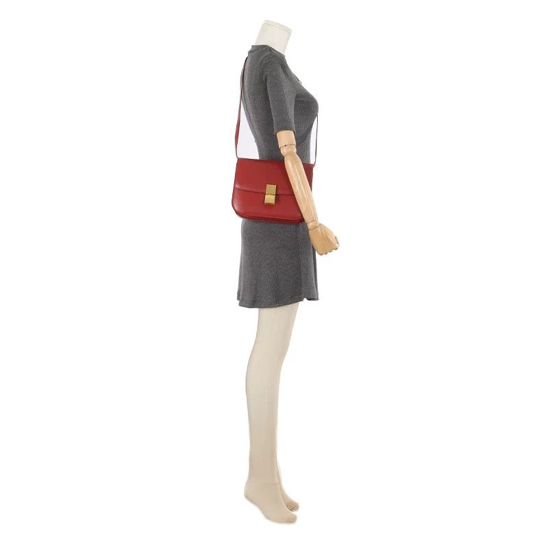 Celine Celine Gold Shoulder Bag 24 Women Size ONE SIZE - 2 Thumbnail