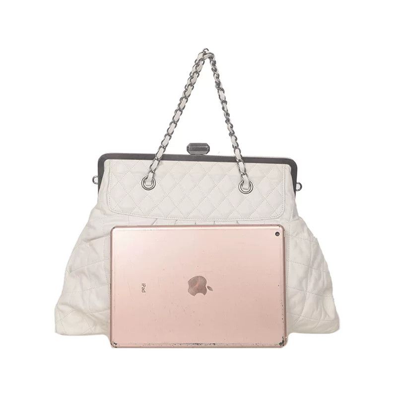 Chanel Chanel Retro Silver Shoulder Bag Women Size ONE SIZE - 5 Thumbnail