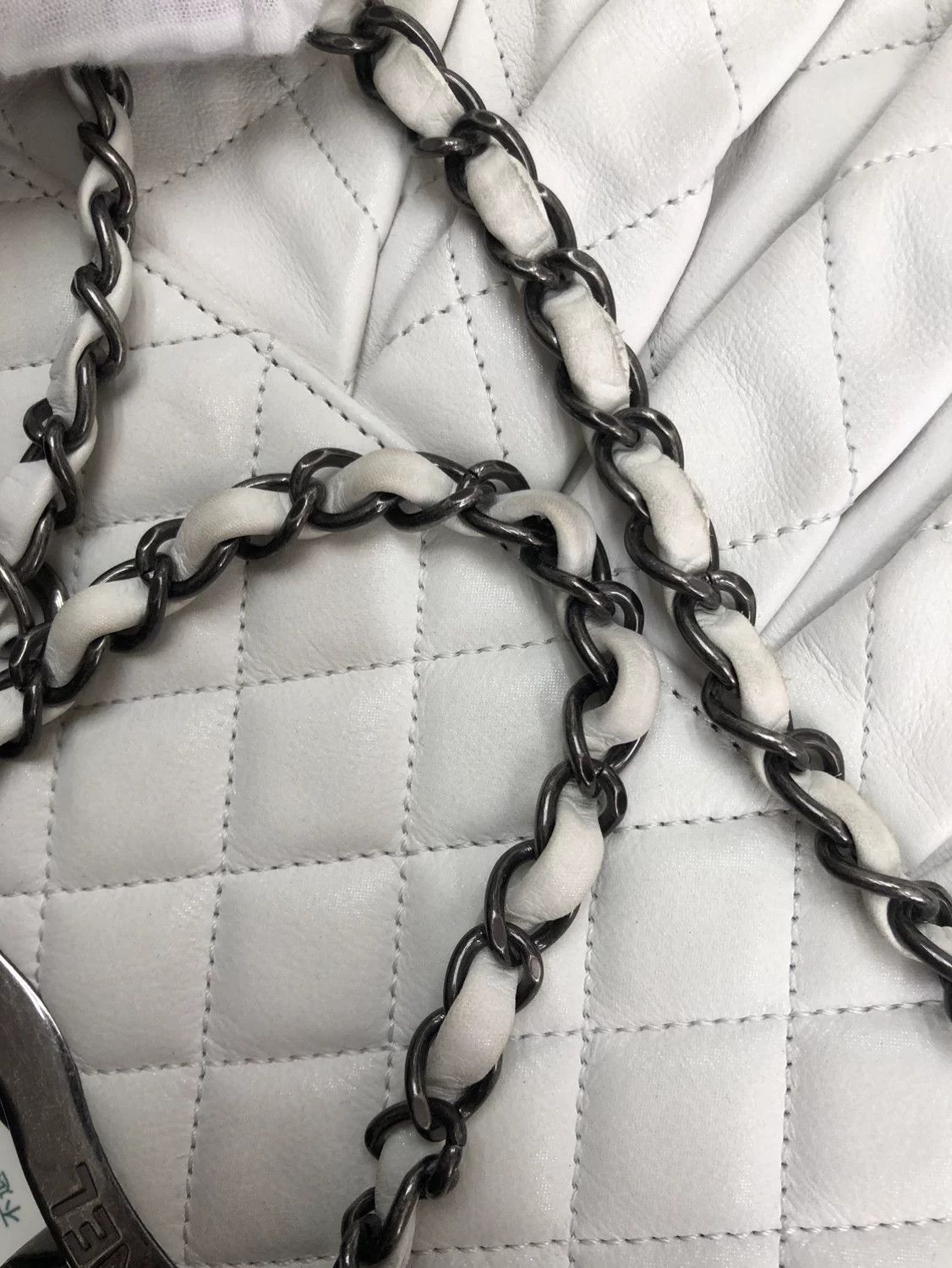 Chanel Chanel Retro Silver Shoulder Bag Women Size ONE SIZE - 8 Thumbnail