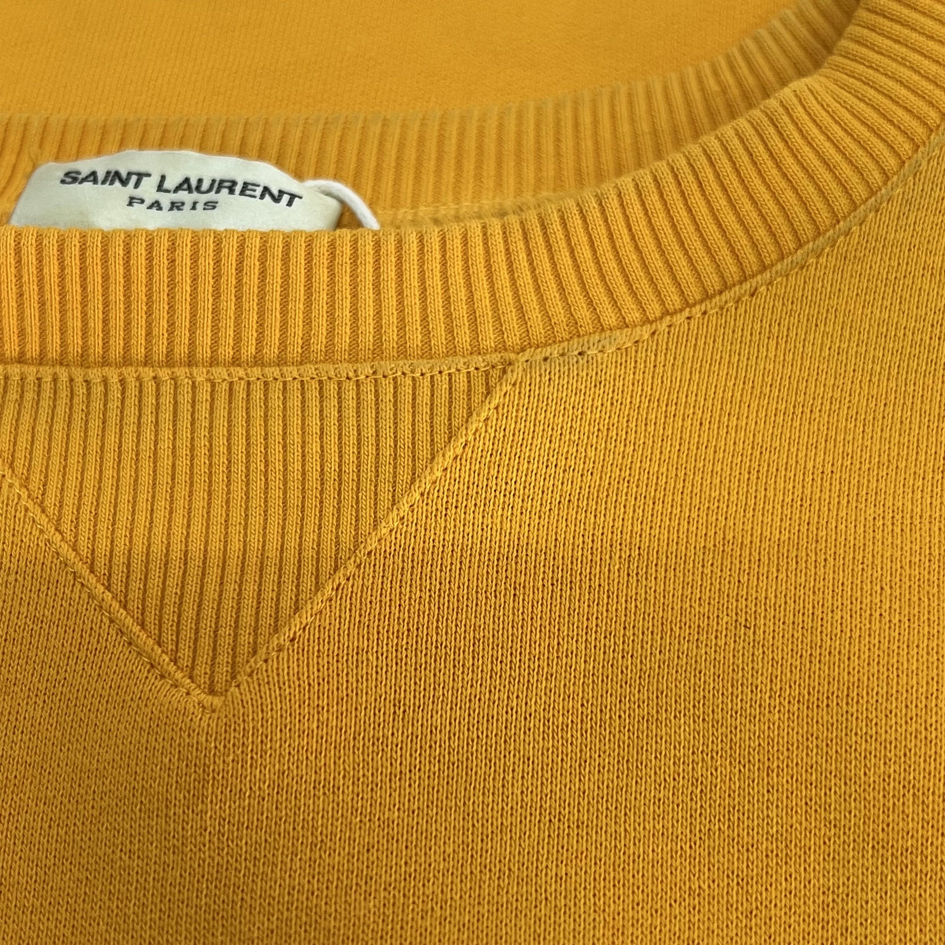 Saint Laurent Paris Saint Laurent Paris Cotton Hoodie L Men Size US L / EU 52-54 / 3 - 5 Thumbnail