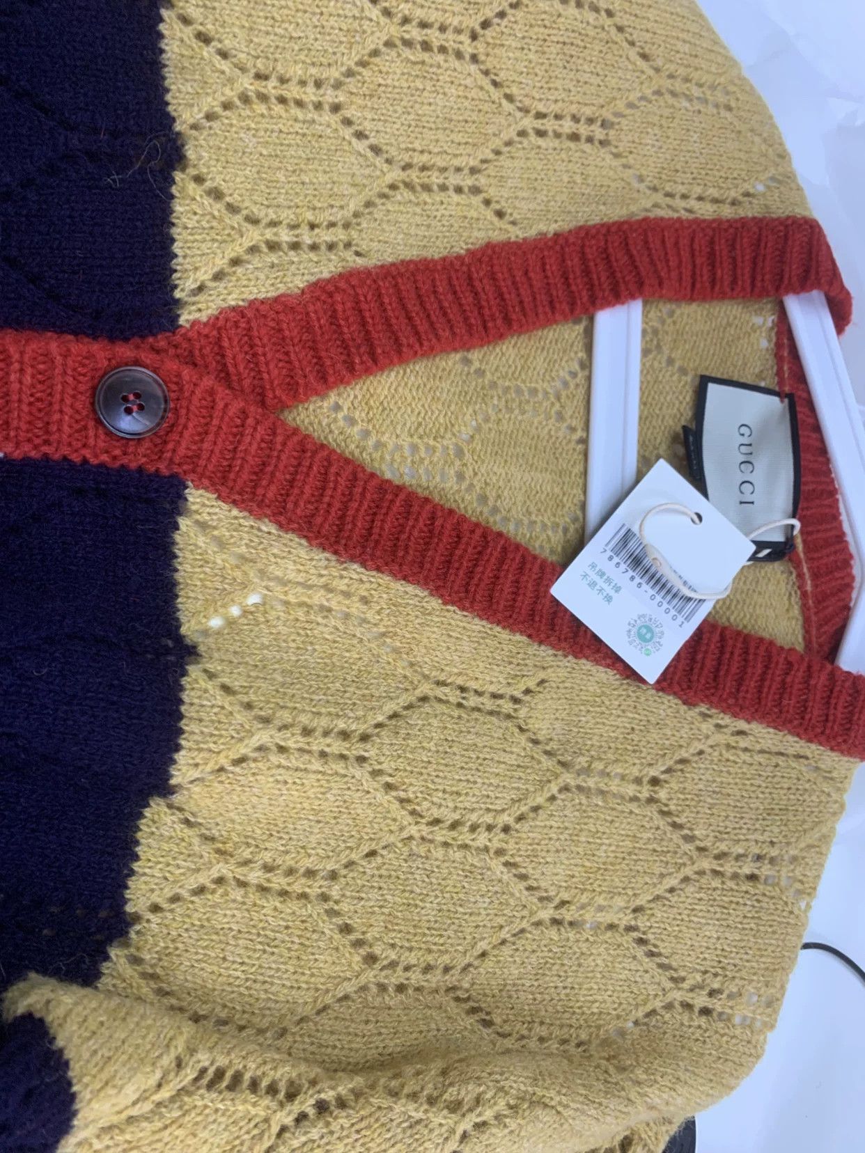 Gucci Gucci Knit Wool Multi Sweater L Men Size US L / EU 52-54 / 3 - 7 Thumbnail