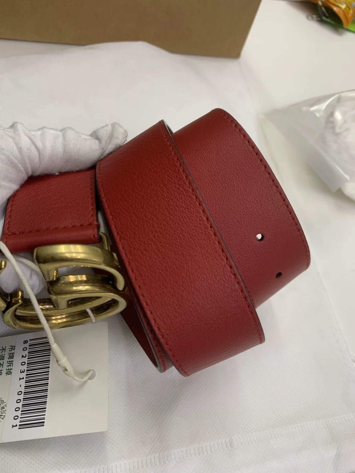Gucci Gucci Retro Gold Belt Men Size ONE SIZE - 8 Thumbnail