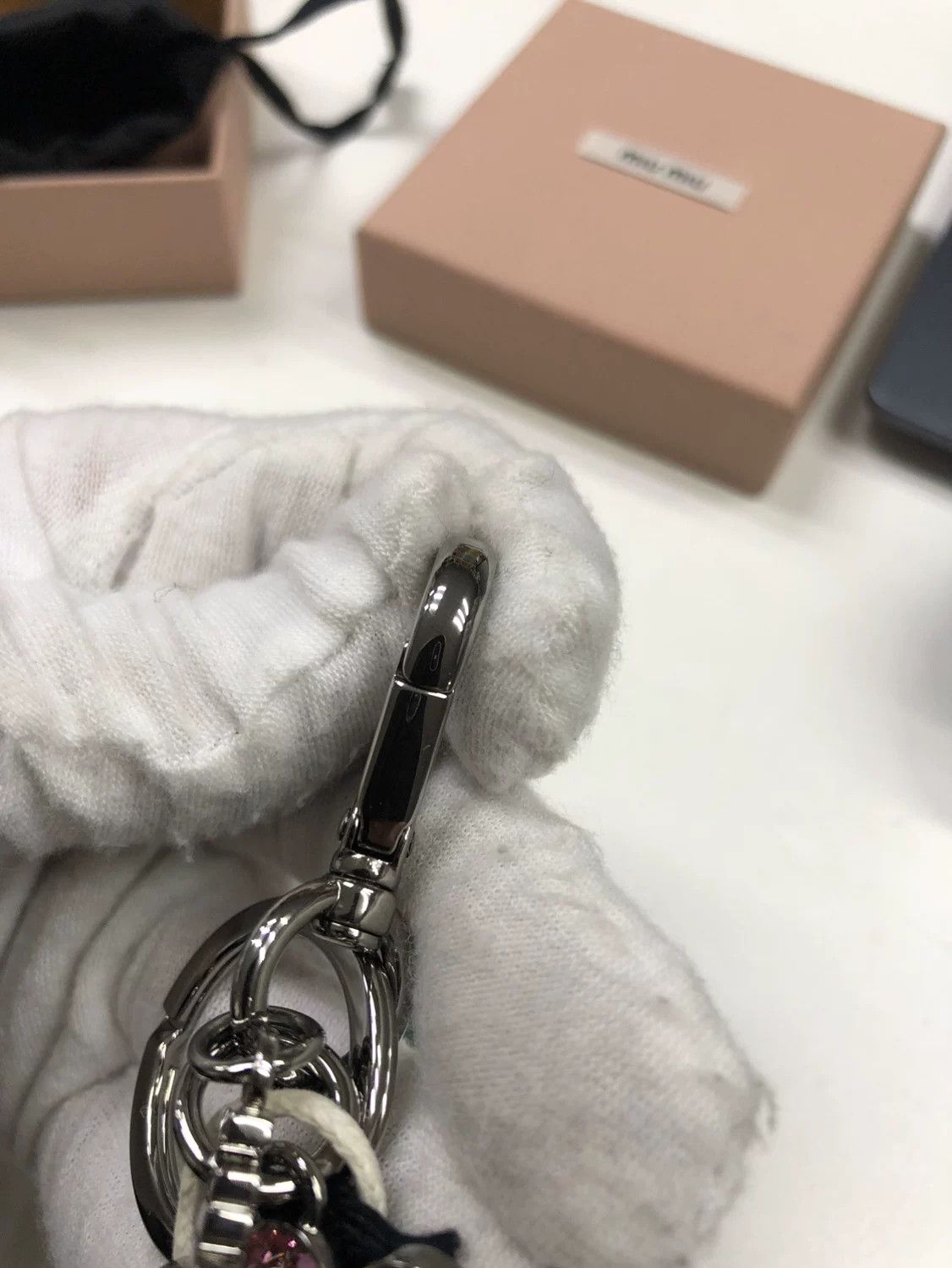 Miu Miu Miu Miu Retro Silver Hoodie Men Size US M / EU 48-50 / 2 - 5 Thumbnail