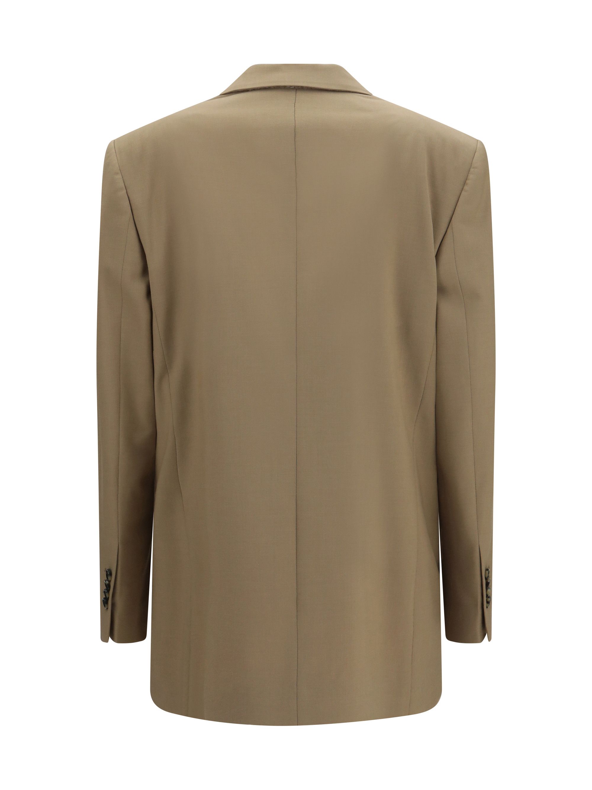 Lardini Double-breasted stretch wool blend Blazer Size M / US 6-8 / IT 42-44 - 2 Thumbnail