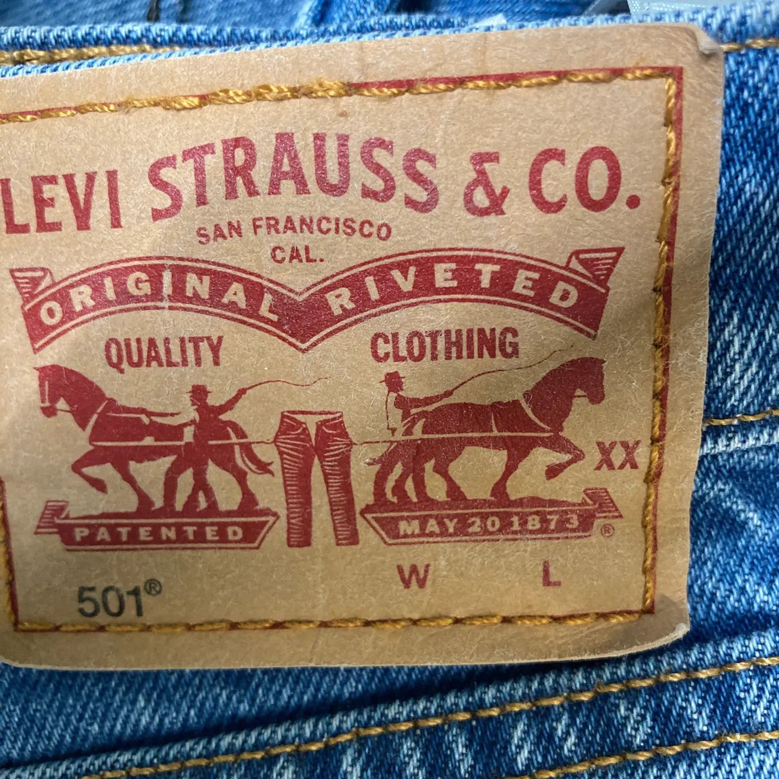 Levi's Levi's 501 Jeans Size 31" - 2 Thumbnail