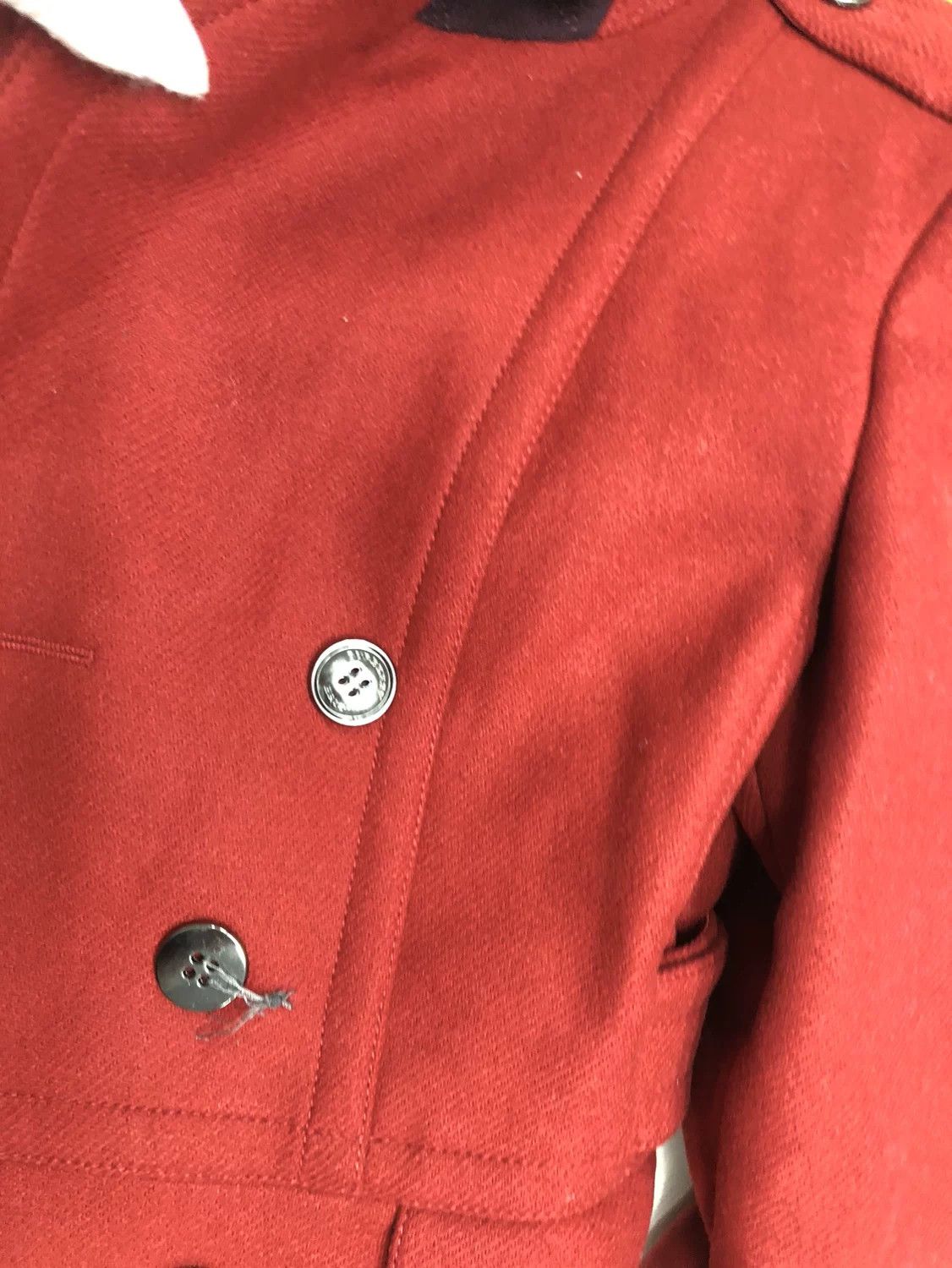 Burberry Burberry Wool Coat S Women Size S / US 4 / IT 40 - 8 Thumbnail