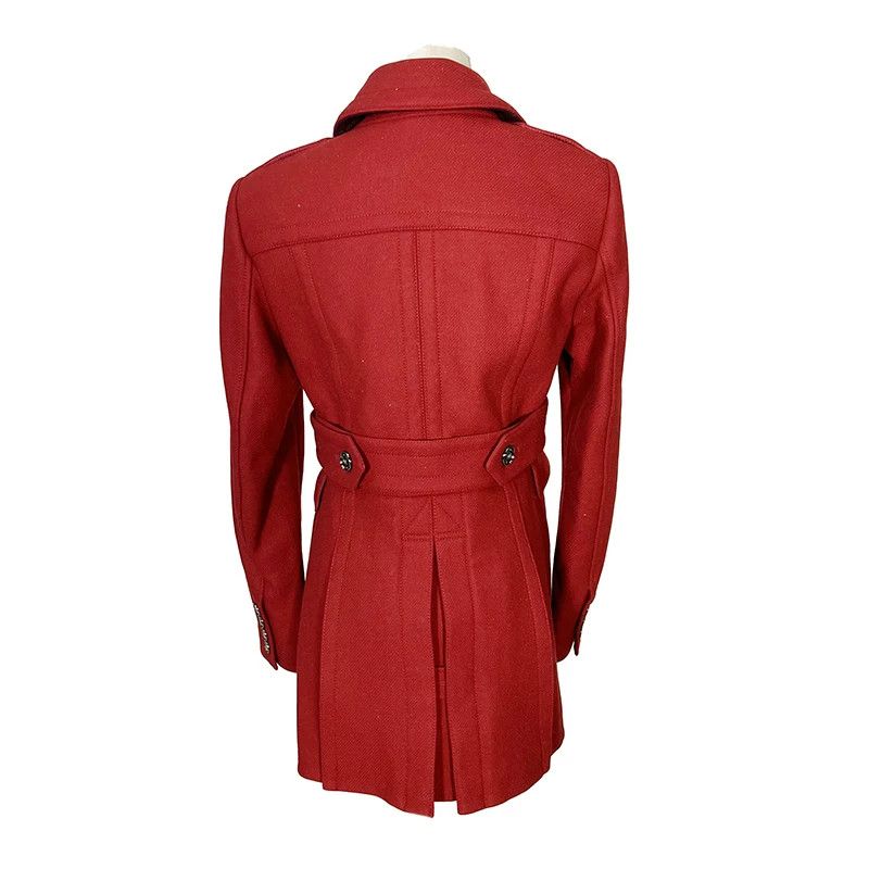 Burberry Burberry Wool Coat S Women Size S / US 4 / IT 40 - 2 Thumbnail