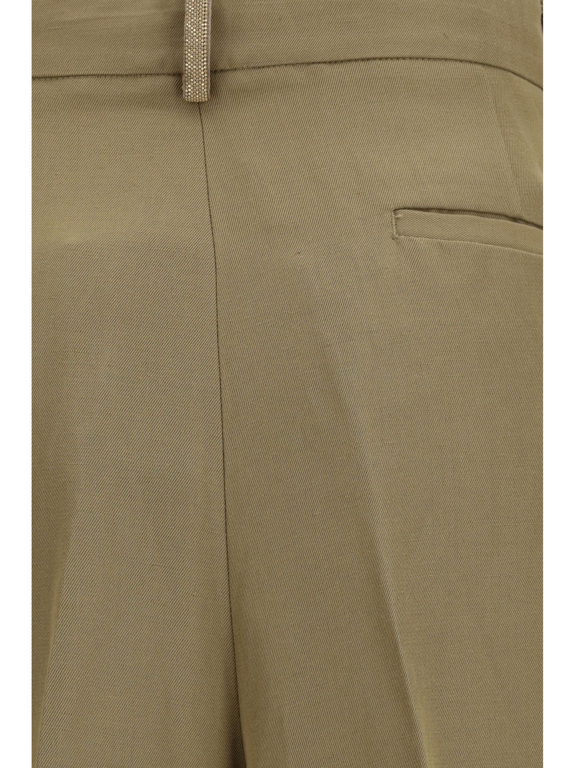 Fabiana Filippi Pleated Pants Size 32" / US 10 / IT 46 - 3 Thumbnail