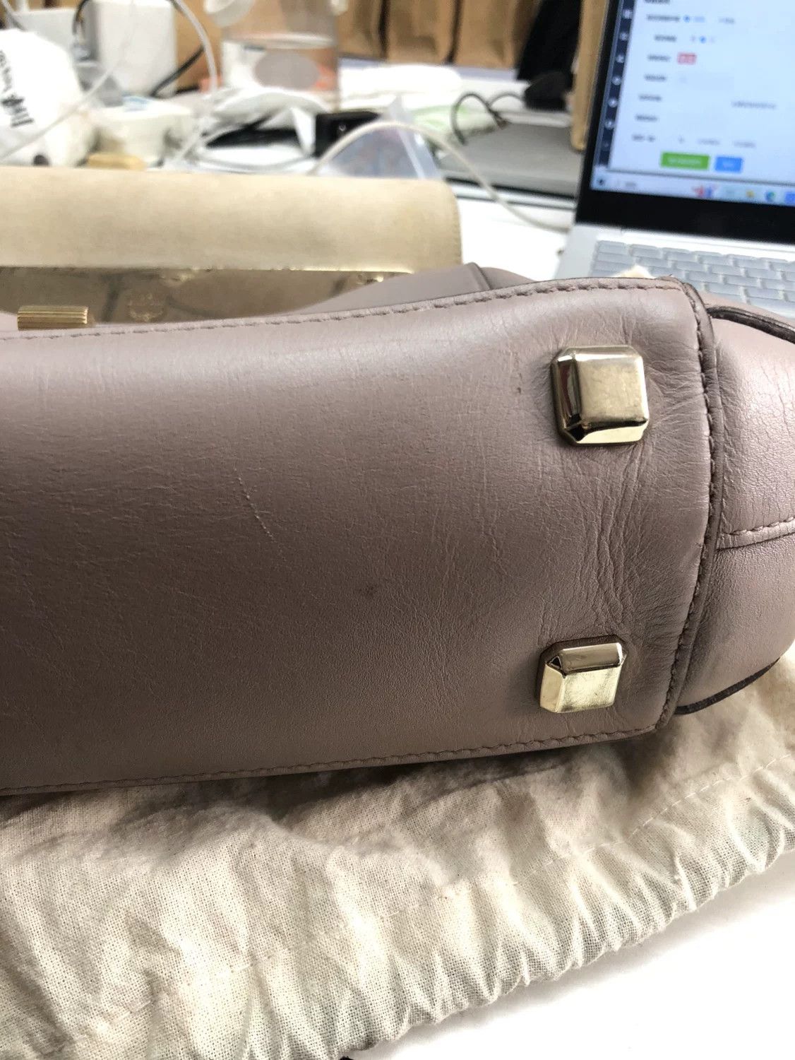 MCM MCM Gold Shoulder Bag 27 Women Size ONE SIZE - 7 Thumbnail