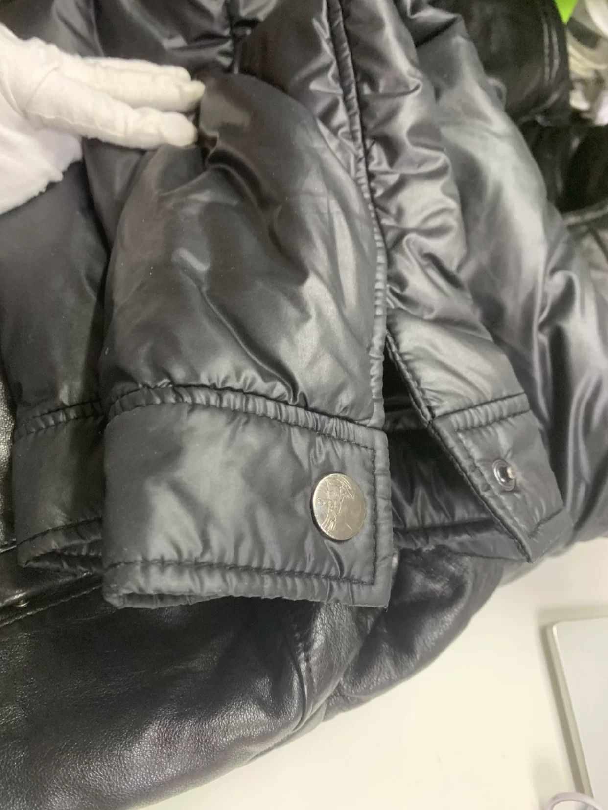 Versace Versace Leather Plaid Leather Jacket Women Size M / US 6-8 / IT 42-44 - 9 Thumbnail