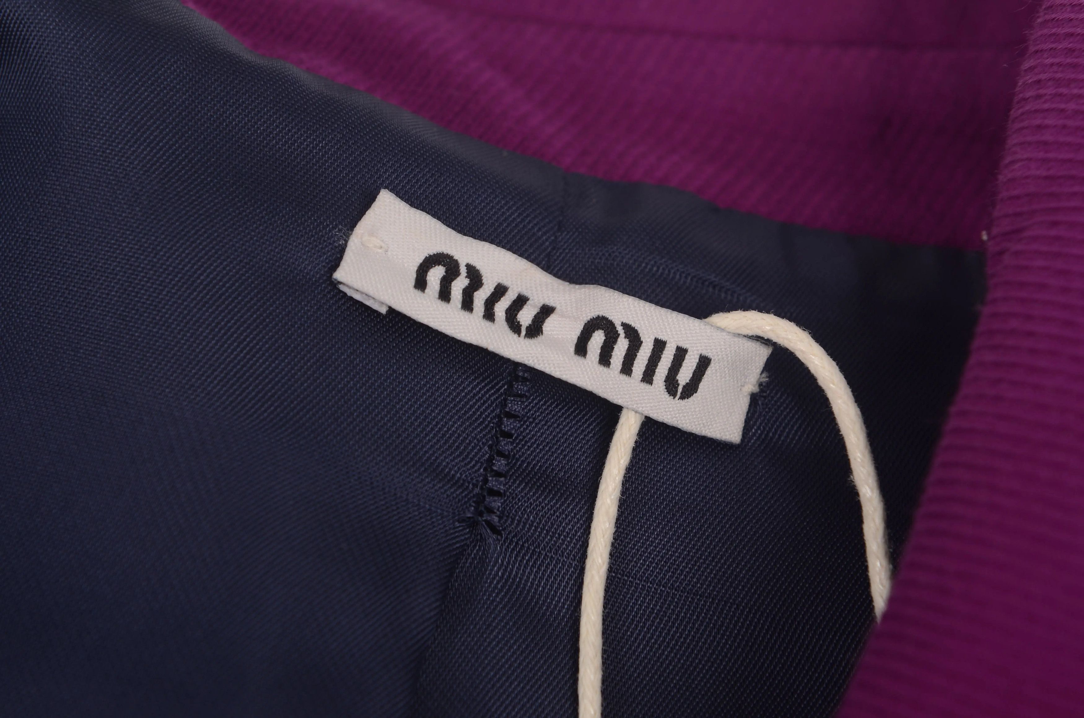 Miu Miu Miu Miu Cotton Coat XXS Women Size XXS / US 00 / IT 34 - 4 Thumbnail