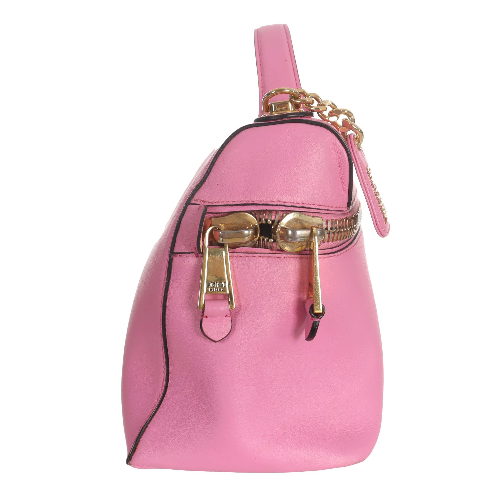 Moschino Moschino Retro Gold Shoulder Bag 25 Women Size ONE SIZE - 4 Thumbnail