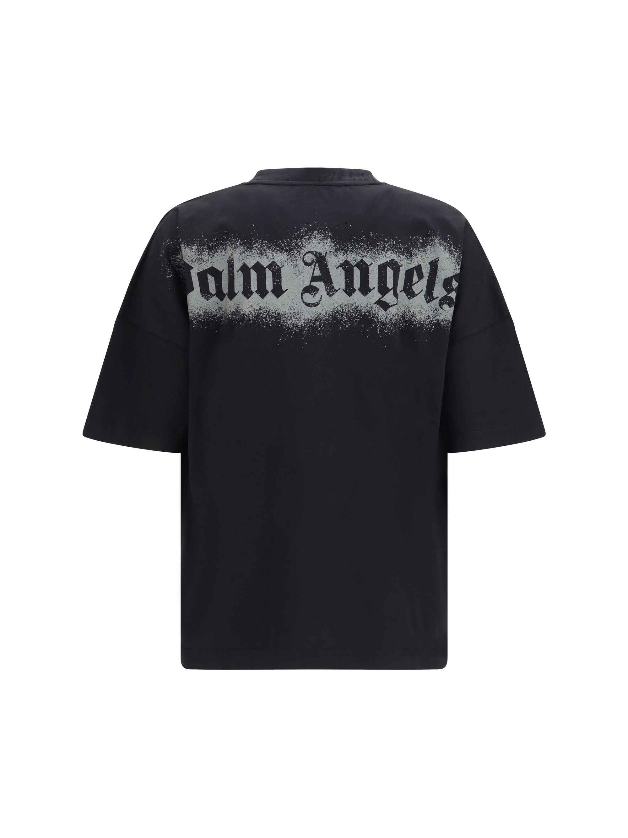 Palm Angels Curved logo cotton T-shirt Size US S / EU 44-46 / 1 - 2 Thumbnail