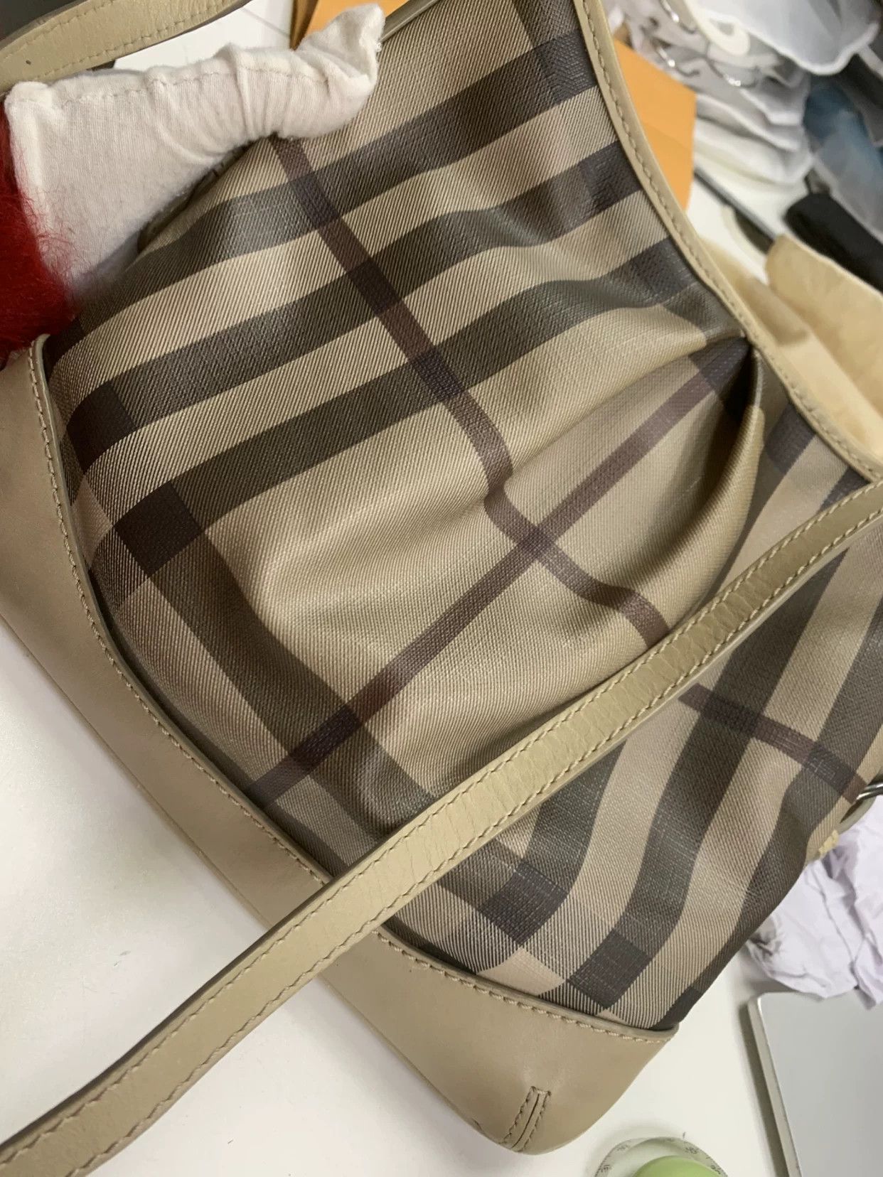 Burberry Burberry Plaid Multi Shoulder Bag 28 Women Size ONE SIZE - 6 Thumbnail