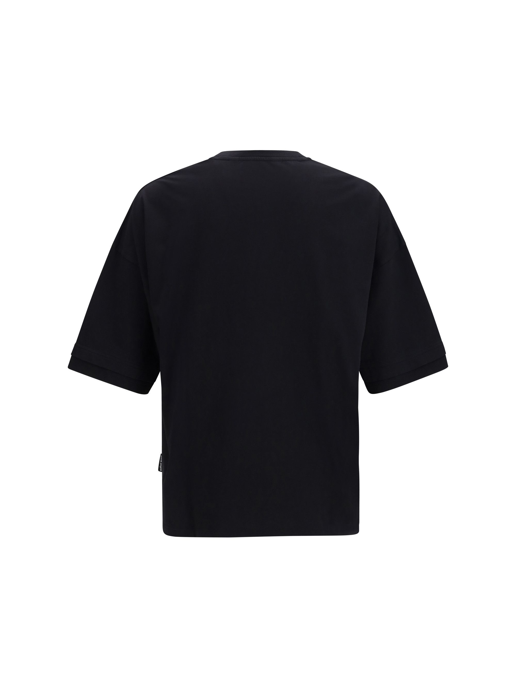 Palm Angels Curved logo double-layer T-shirt Size US M / EU 48-50 / 2 - 2 Thumbnail