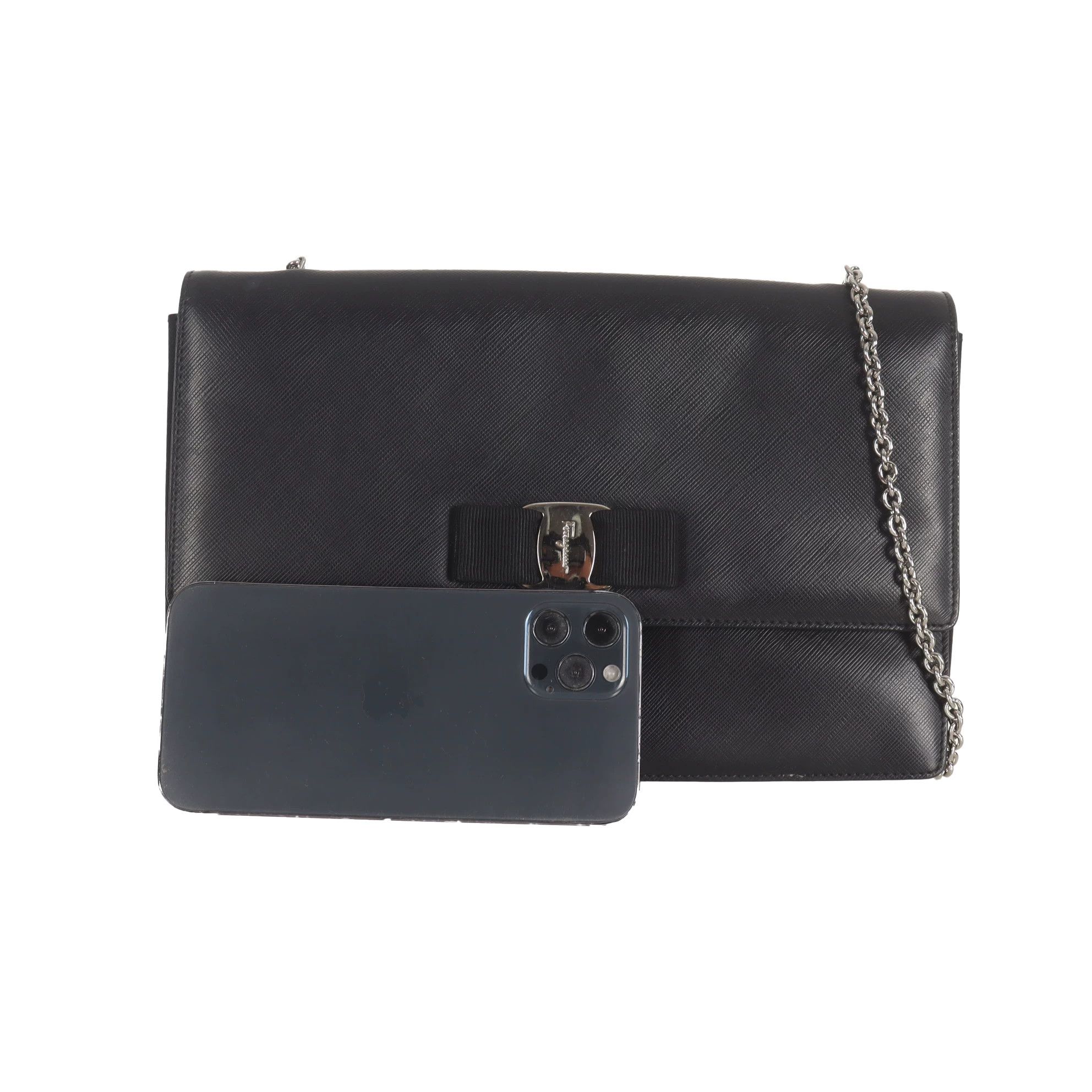 Salvatore Ferragamo Salvatore Ferragamo Gold Shoulder Bag 25 Women Size ONE SIZE - 3 Thumbnail