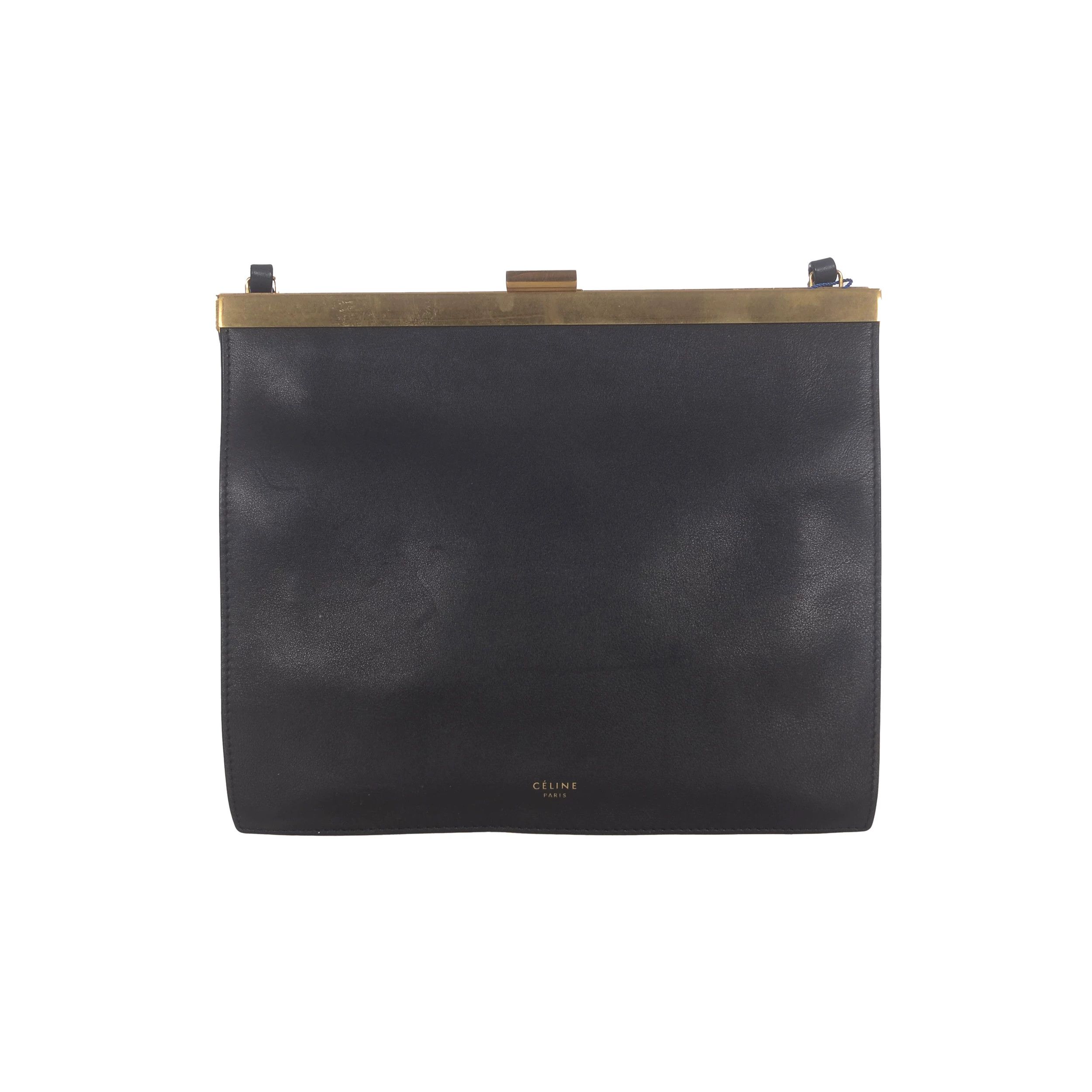Celine Celine Gold Shoulder Bag 23 Women Size ONE SIZE - 10 Thumbnail