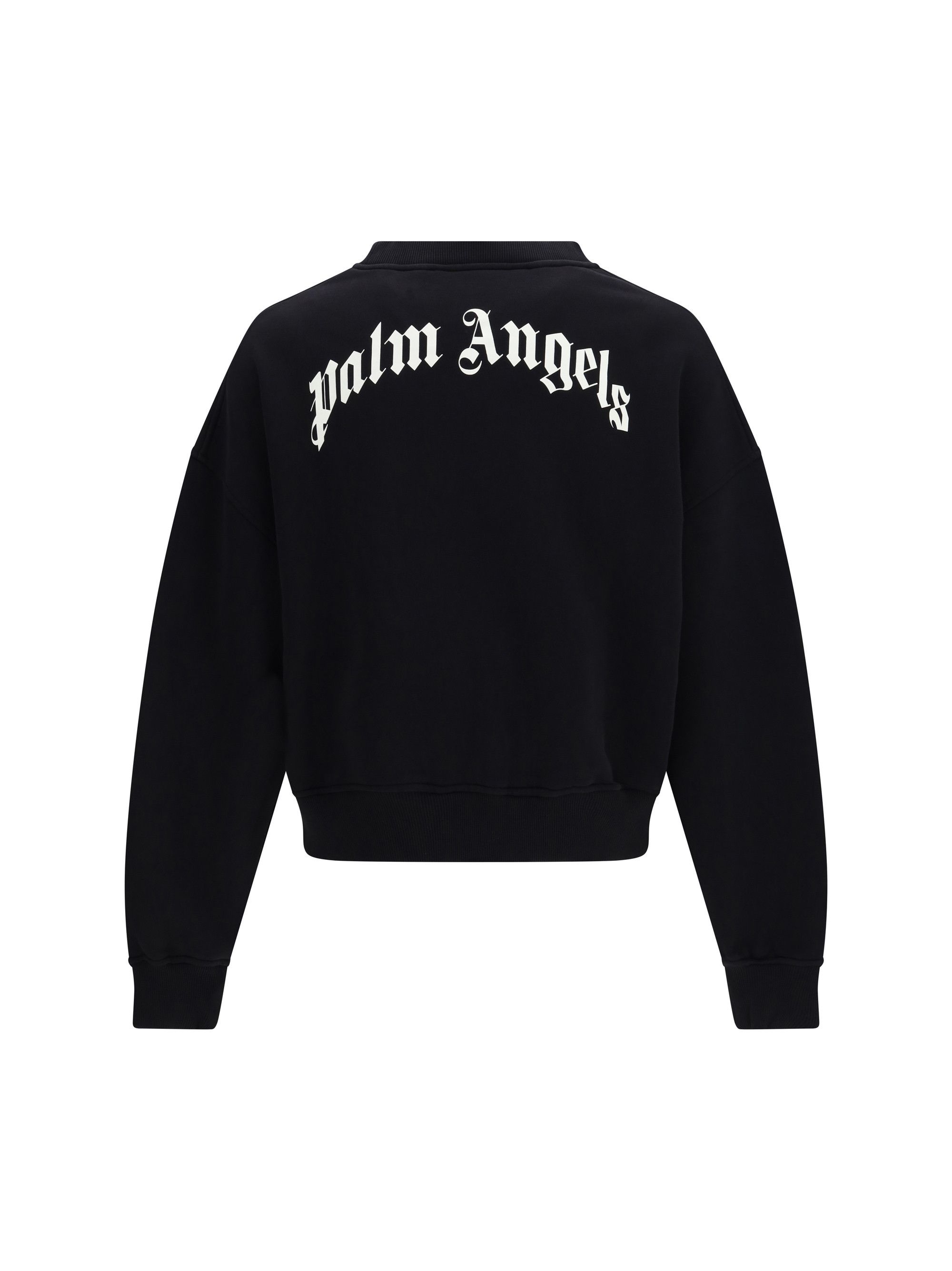 Palm Angels Back curved logo Sweatshirt Size US M / EU 48-50 / 2 - 2 Thumbnail