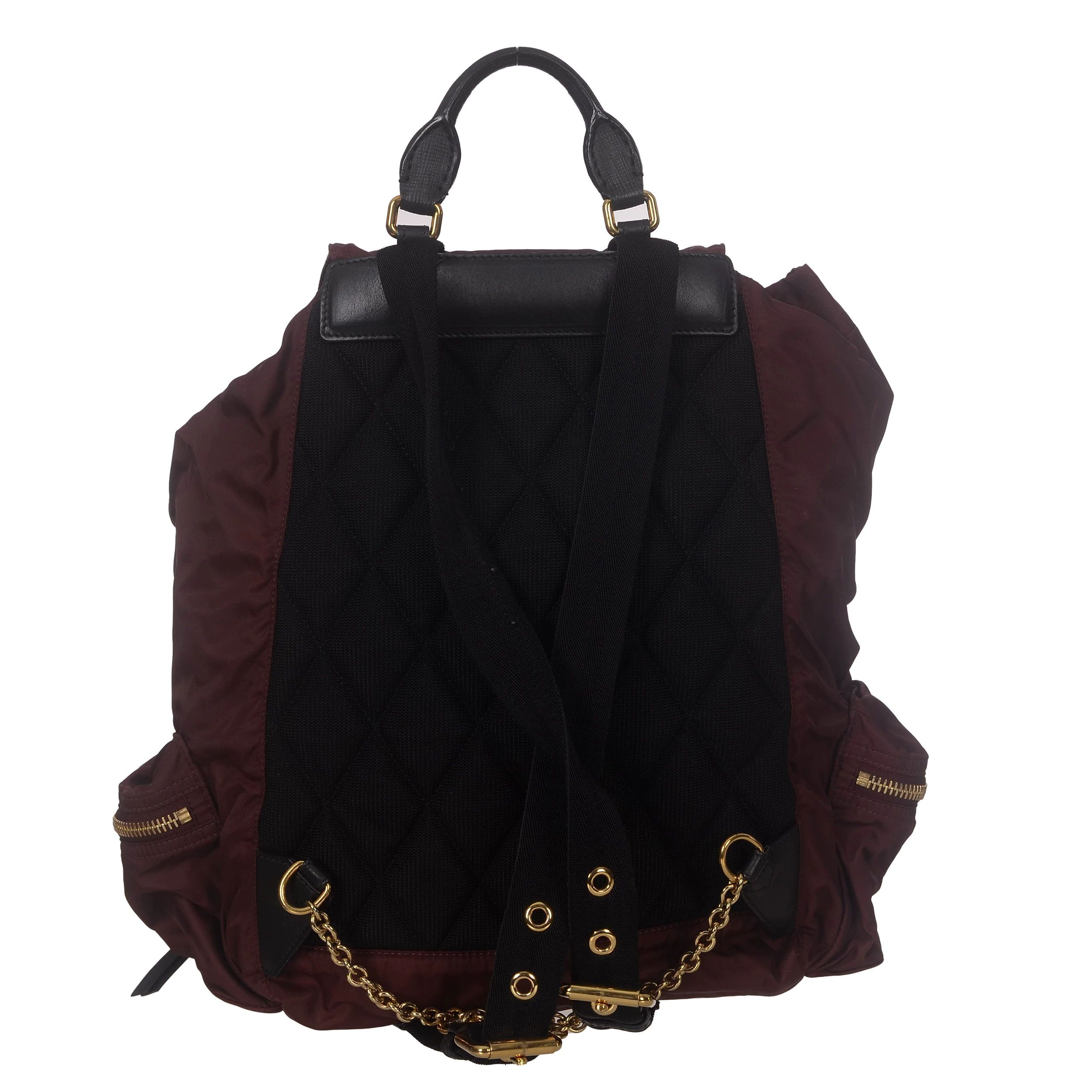 Burberry Burberry Gold Backpack L Women Size ONE SIZE - 4 Thumbnail