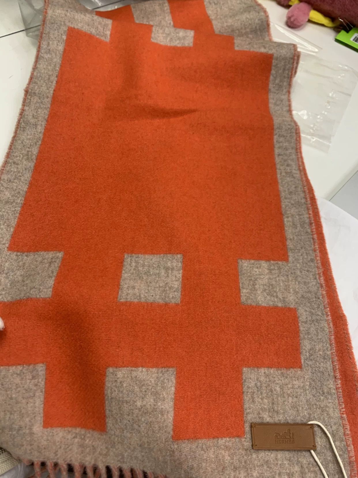Hermes Hermes Scarf S Men Size ONE SIZE - 8 Thumbnail