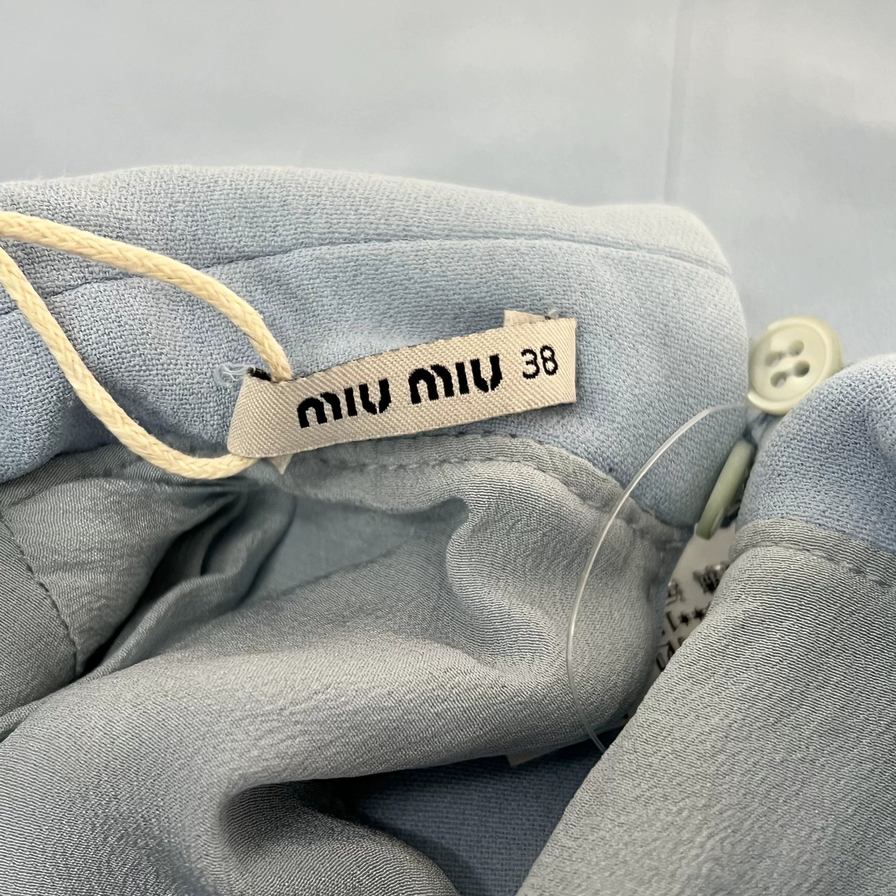 Miu Miu Miu Miu Polyester Dress XS Women Size XS / US 0-2 / IT 36-38 - 3 Thumbnail