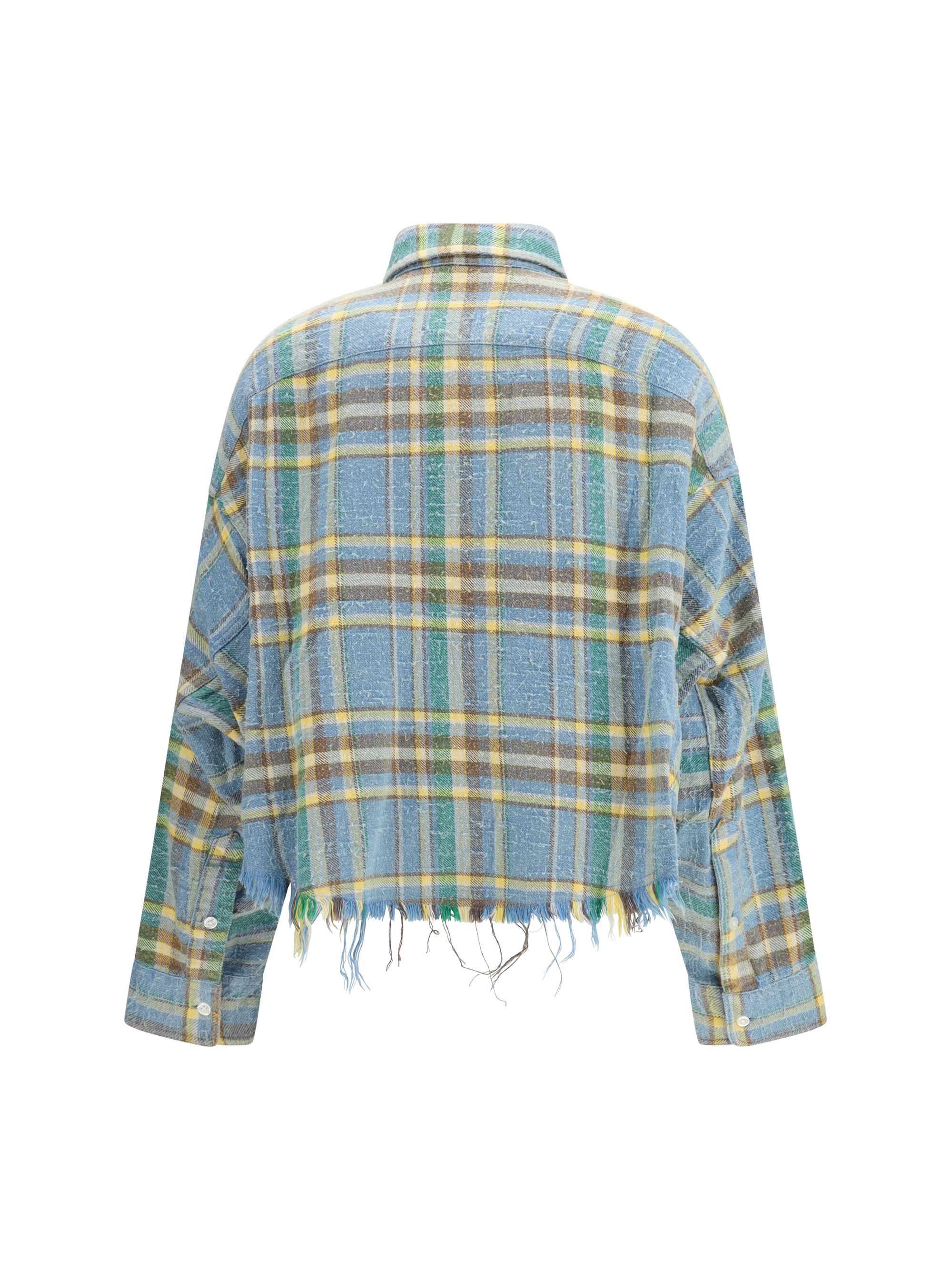 R13 Plaid Shirt with frayed hem Size M / US 6-8 / IT 42-44 - 2 Thumbnail