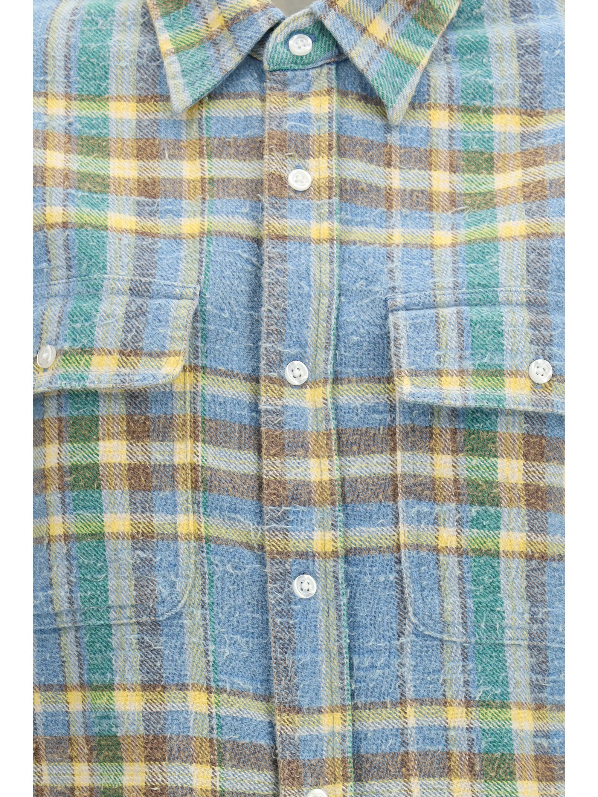 R13 Plaid Shirt with frayed hem Size M / US 6-8 / IT 42-44 - 3 Thumbnail