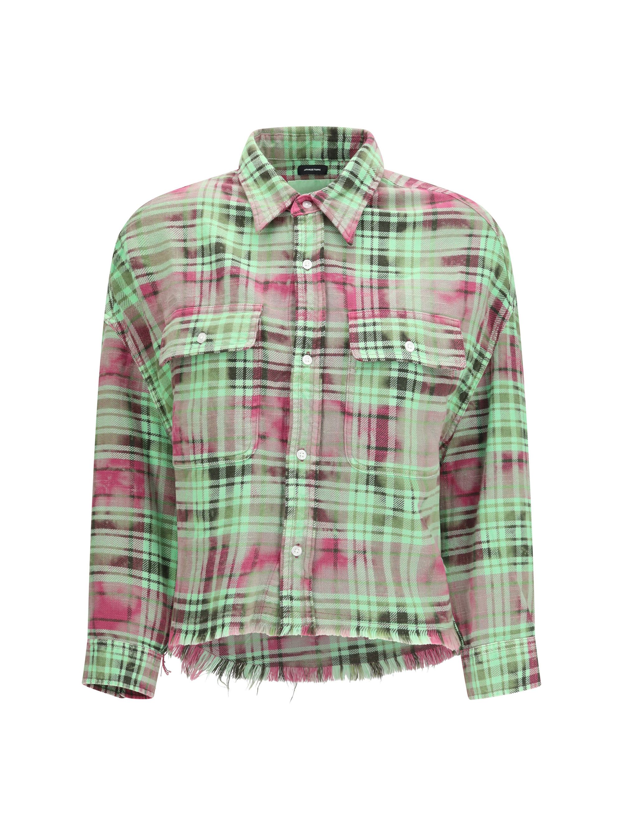 R13 Plaid Shirt with frayed hem Size XS / US 0-2 / IT 36-38 - 2 Thumbnail