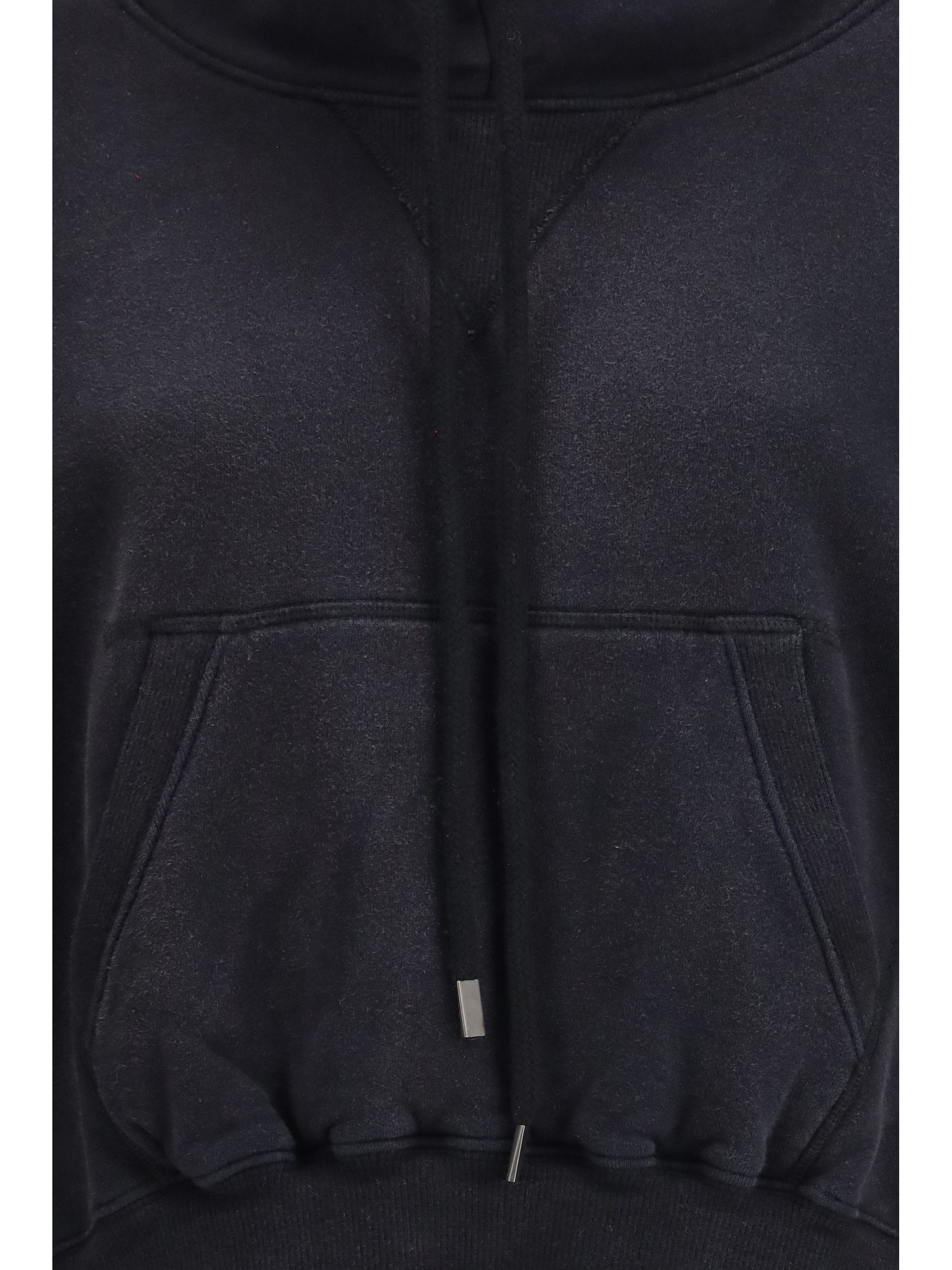 R13 Cotton hooded Sweatshirt Size XS / US 0-2 / IT 36-38 - 3 Thumbnail