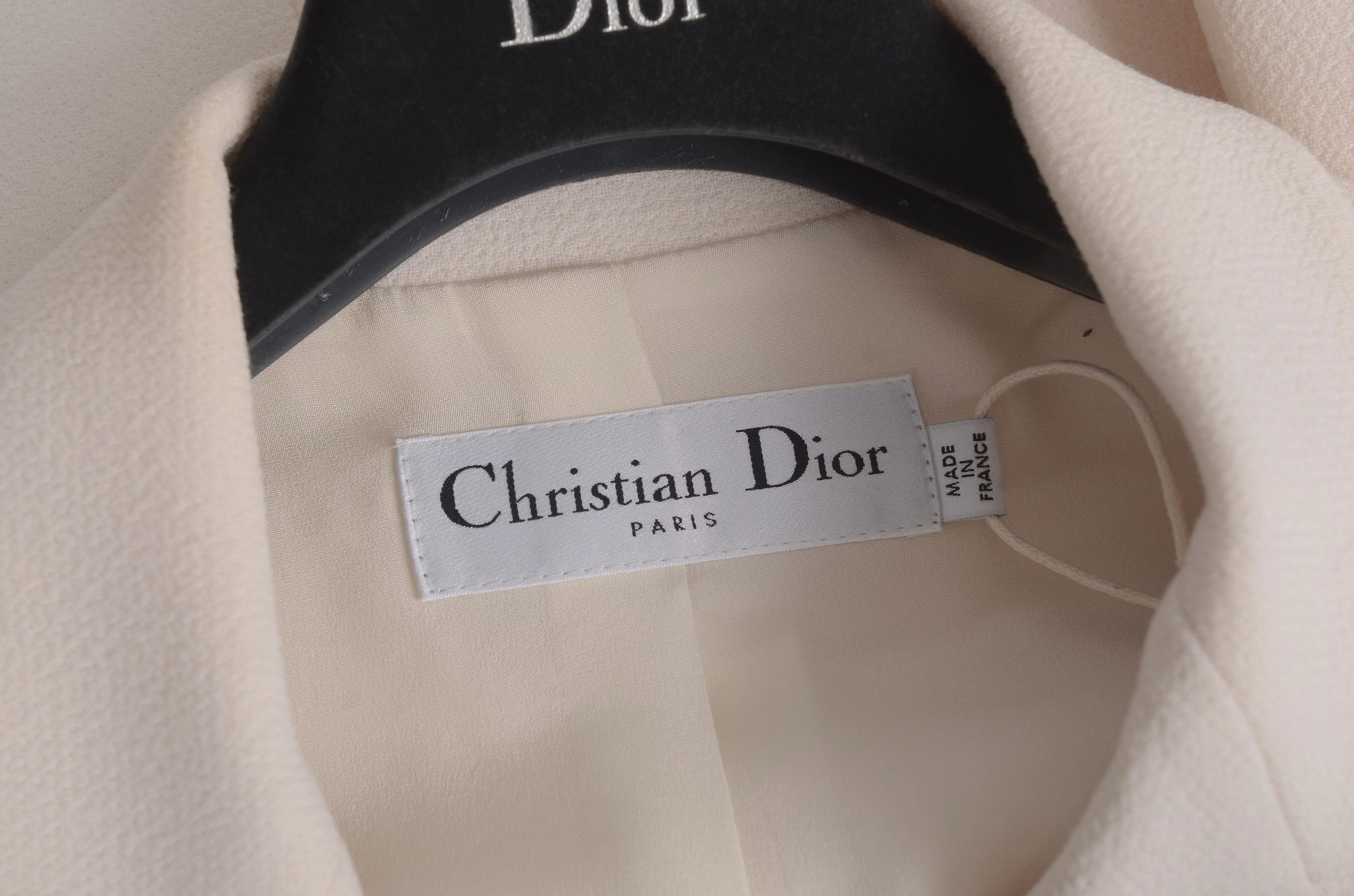 Dior Dior Wool Dress L Women Size L / US 10 / IT 46 - 3 Thumbnail