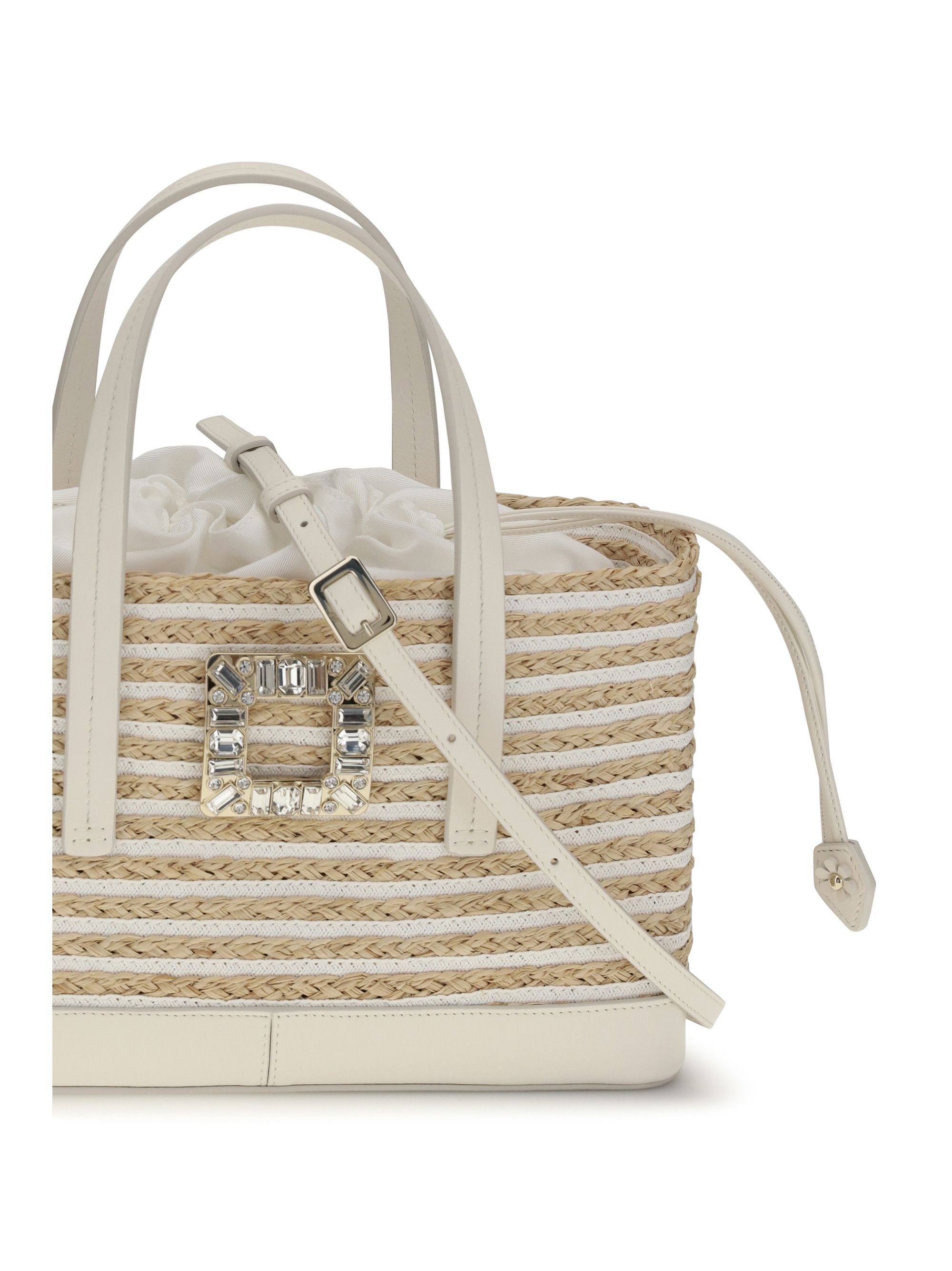 Roger Vivier Straw Handbag Size ONE SIZE - 4 Thumbnail