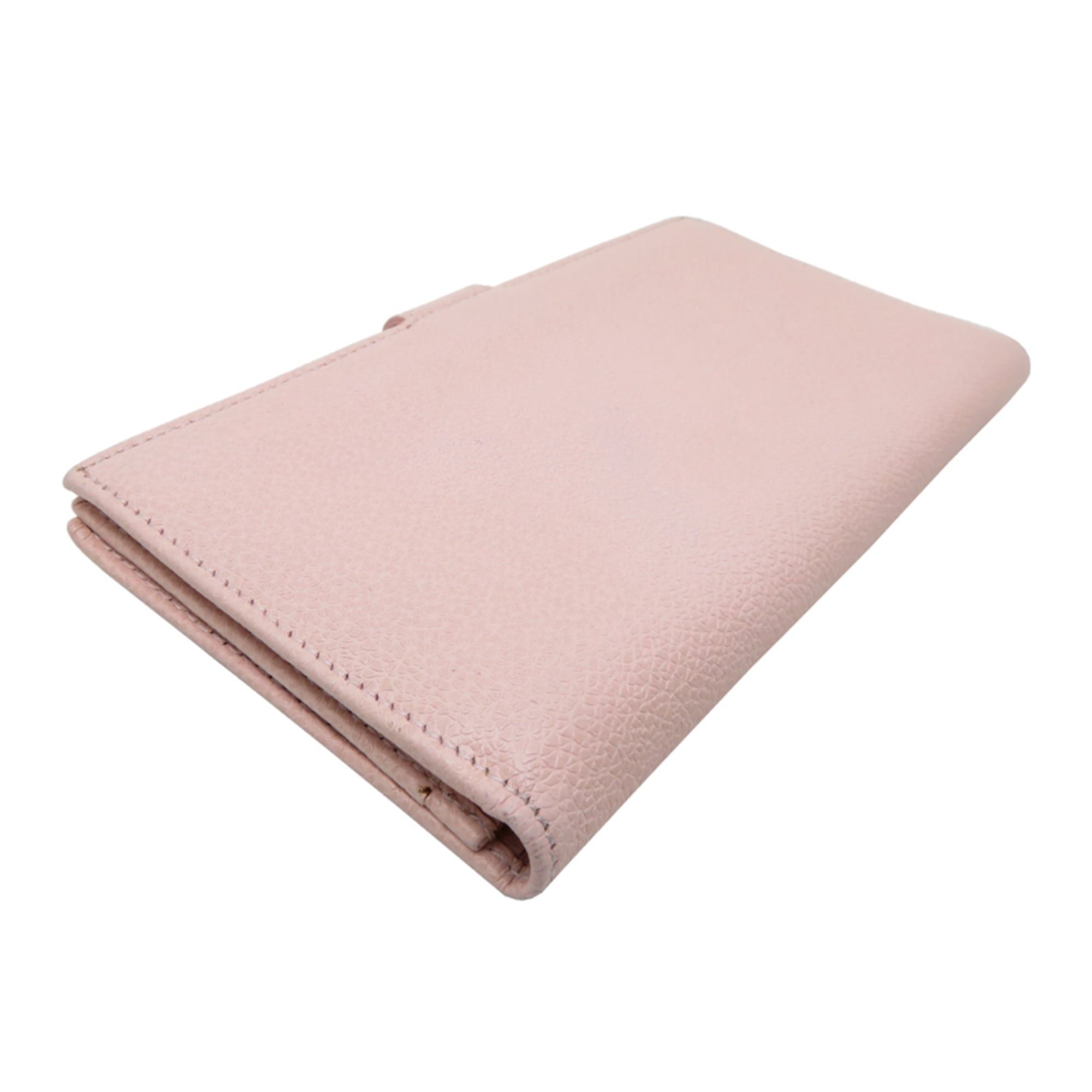 Bvlgari Bvlgari Women's Long Wallet Leather Pink Size ONE SIZE - 4 Thumbnail