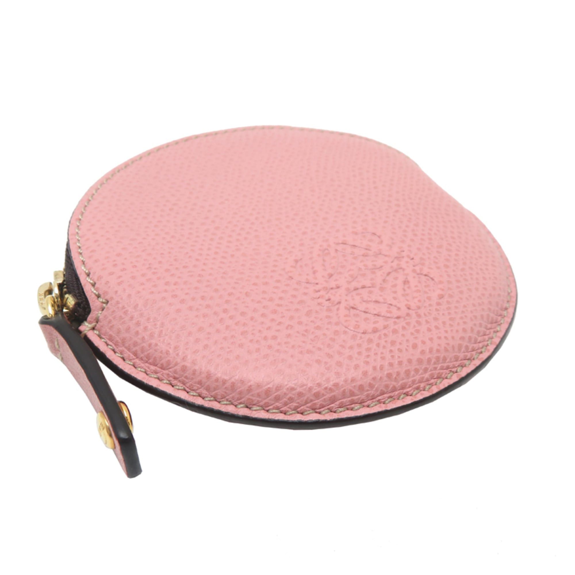 Loewe Loewe Anagram Women's Leather Wallet/Coin Case, Pink Size ONE SIZE - 3 Thumbnail