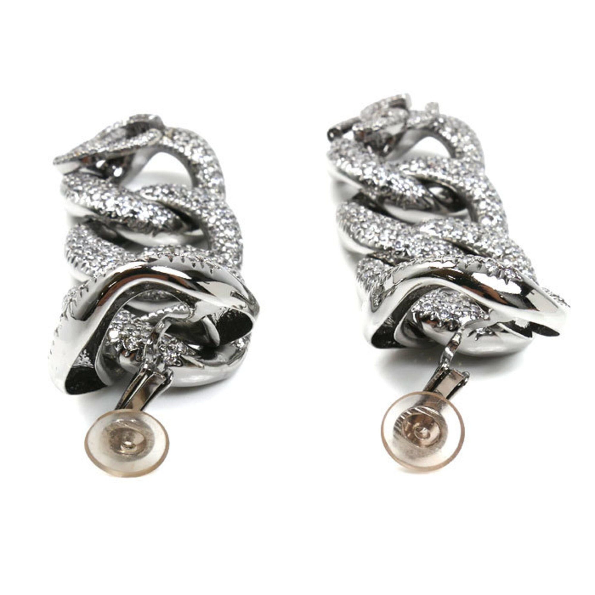 Chanel CHANEL Metal Coco Mark Long Earrings AB7556 54.6g Women's Size ONE SIZE - 4 Thumbnail