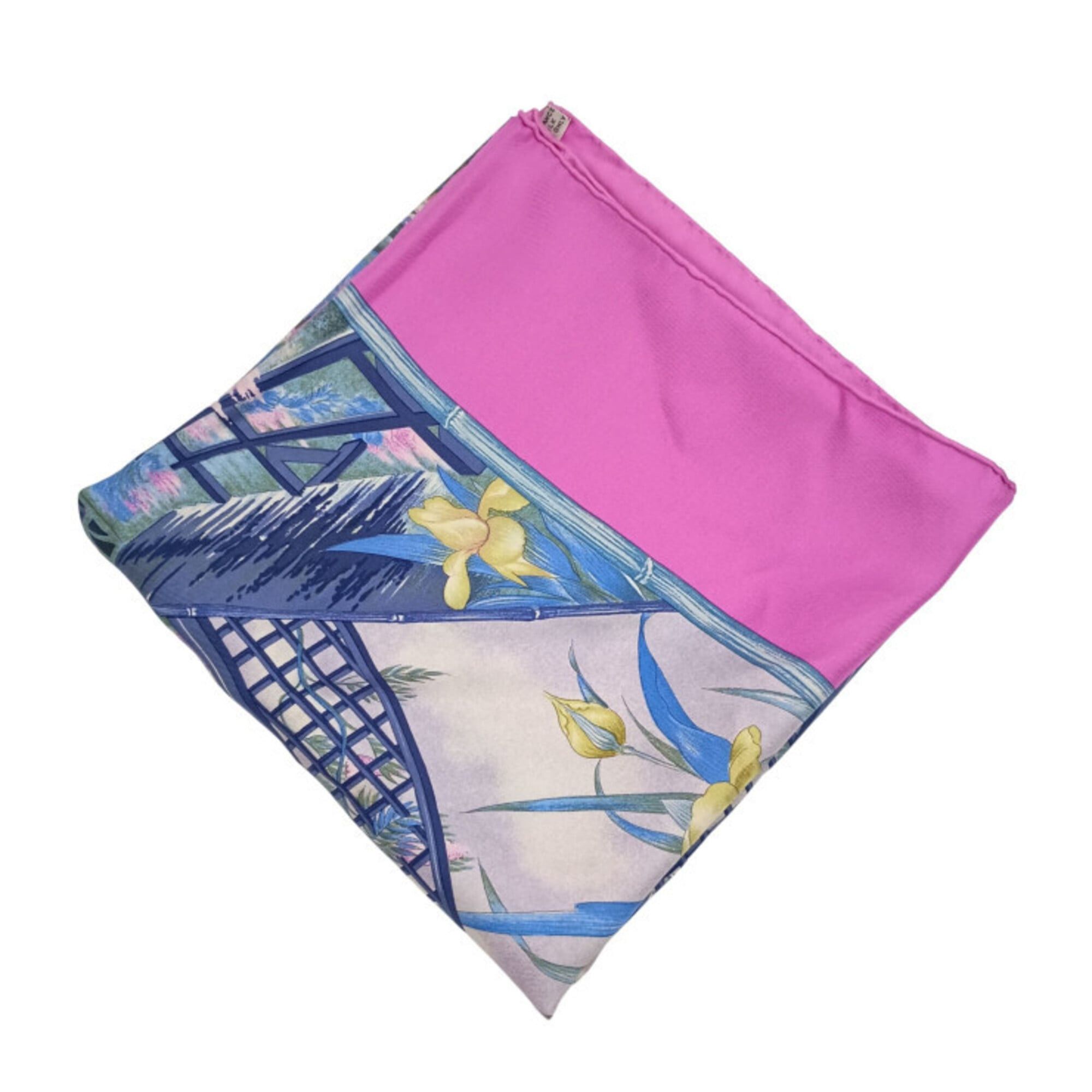 Hermes HERMES scarf/muffler, Carre 90, multicolor silk, women's, GIVERNY Size ONE SIZE - 2 Thumbnail