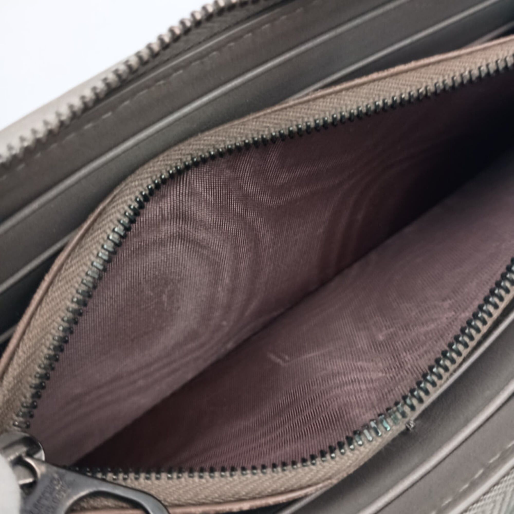 Bottega Veneta Bottega Veneta Long Wallet Intrecciato 510643 Gray Leather Men's Women's Round Size ONE SIZE - 8 Thumbnail