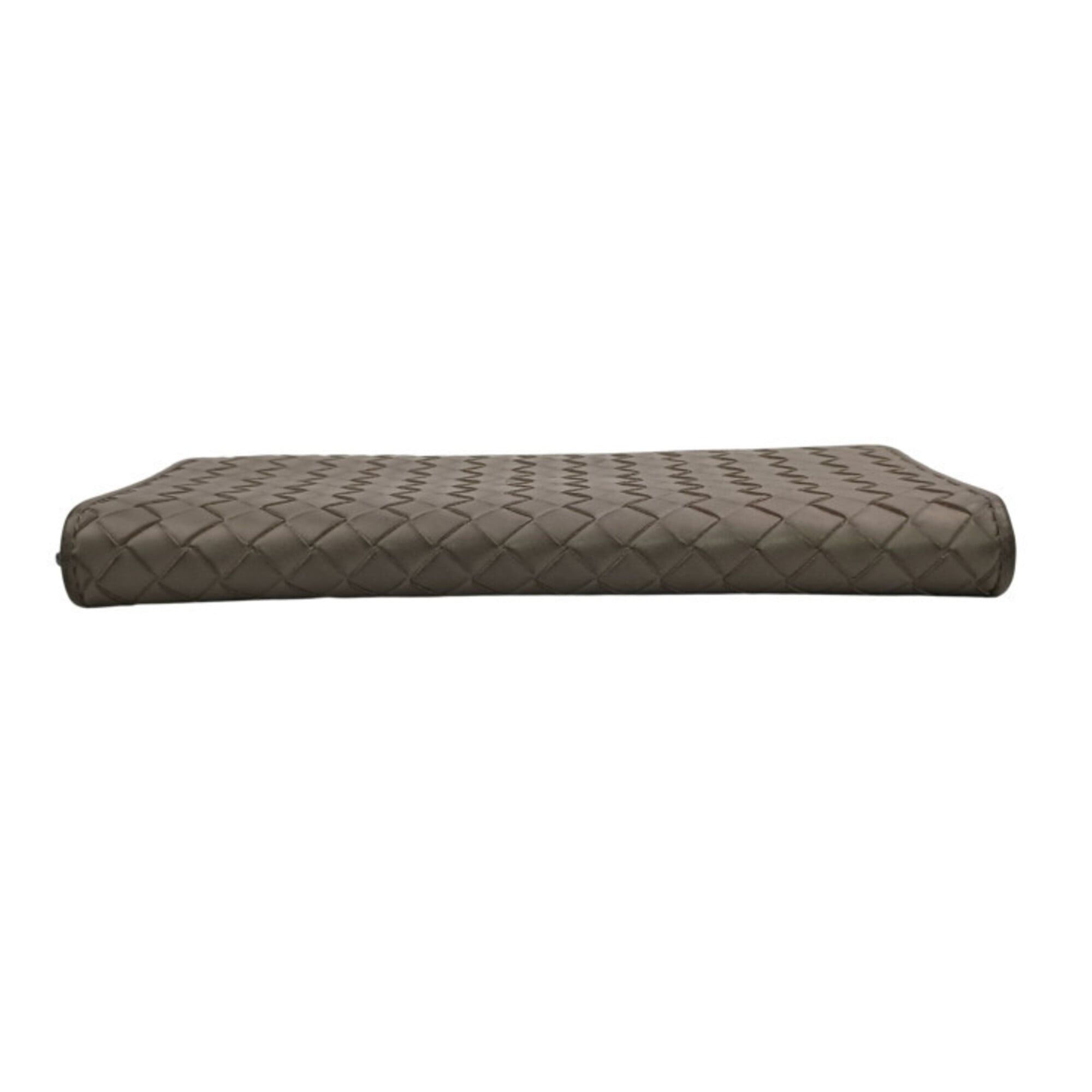 Bottega Veneta Bottega Veneta Long Wallet Intrecciato 510643 Gray Leather Men's Women's Round Size ONE SIZE - 4 Thumbnail