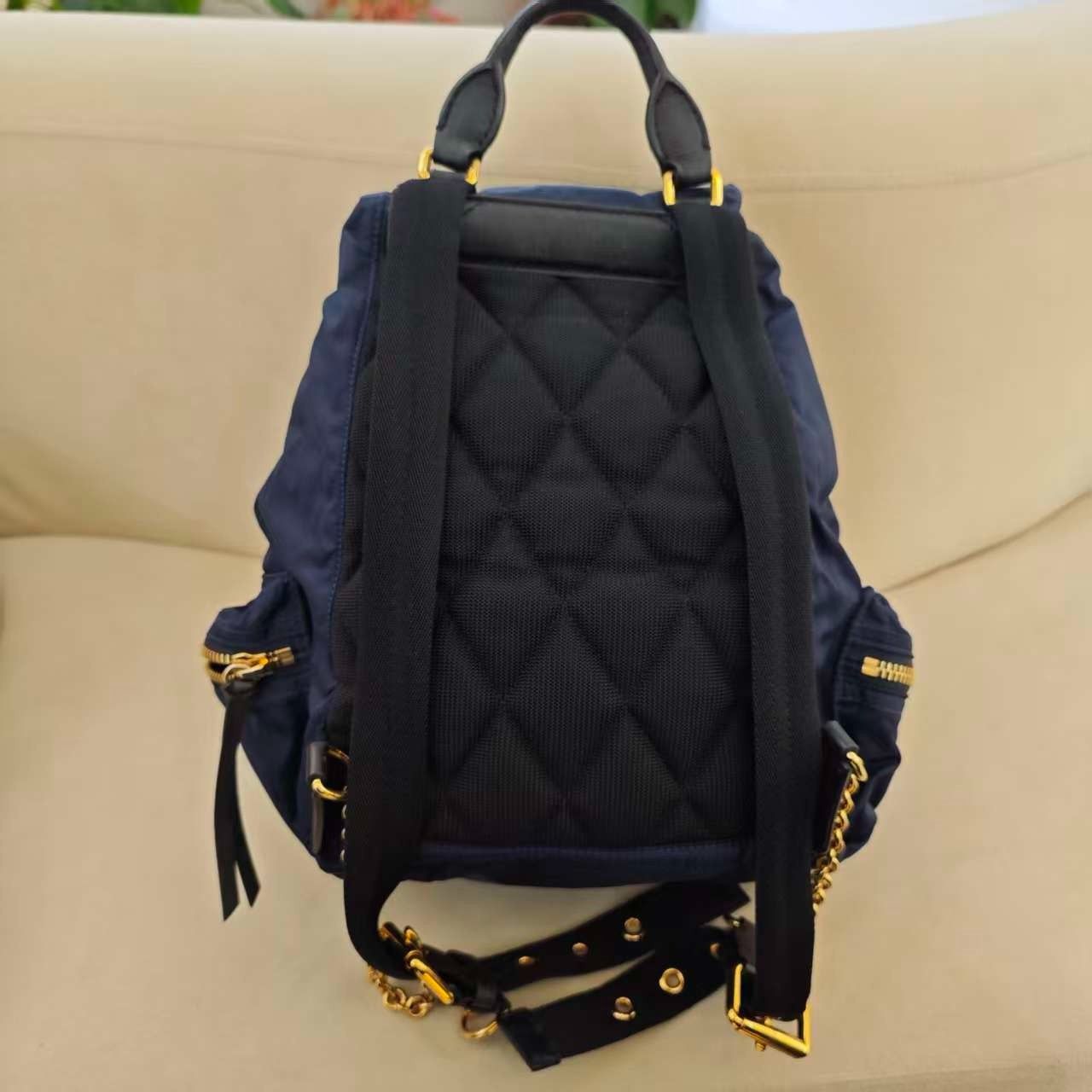 Burberry Burberry 1997 Nylon Backpack Size ONE SIZE - 2 Thumbnail