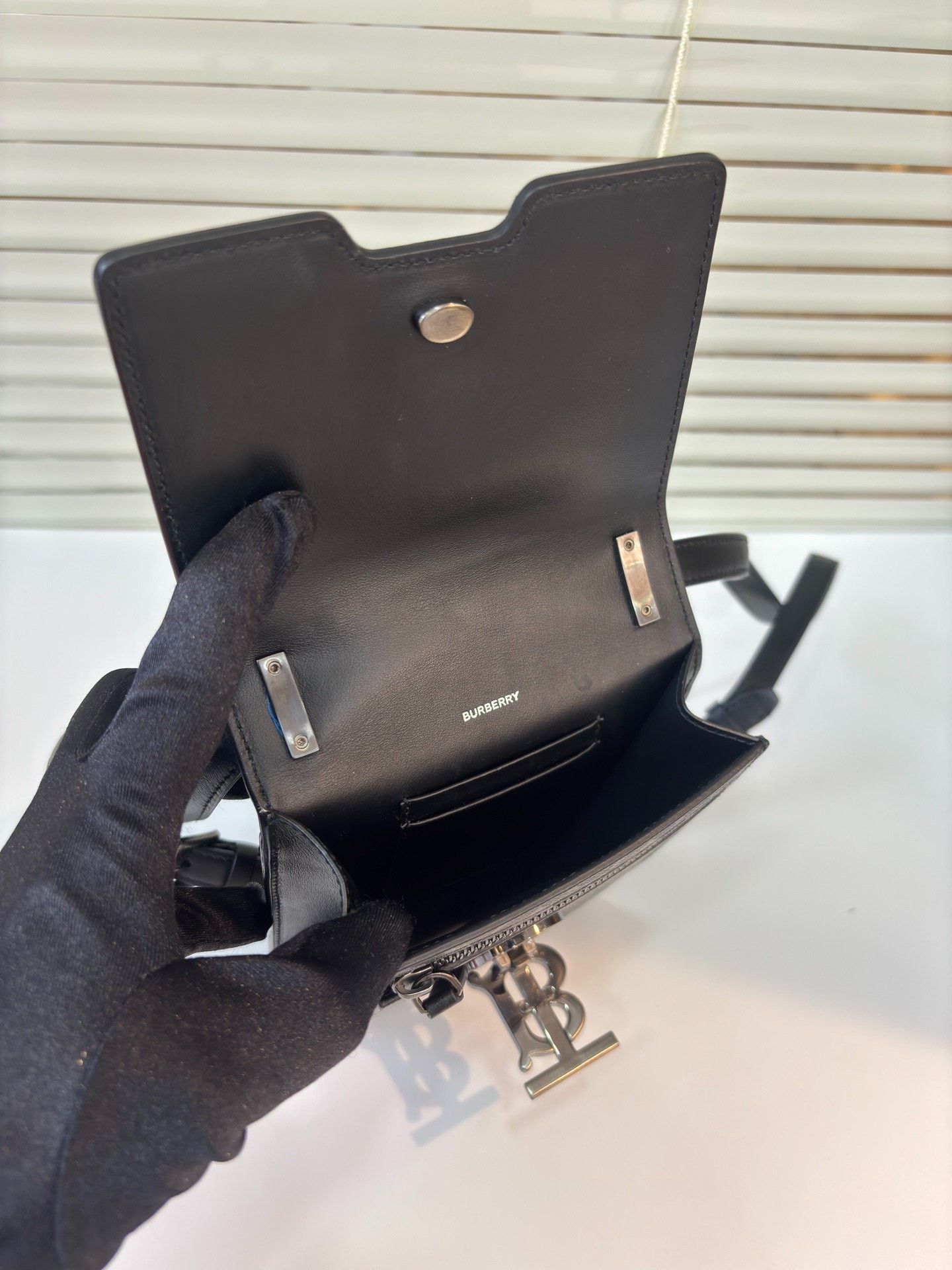Burberry Burberry Robin TB Monogram Crossbody Bag Size ONE SIZE - 6 Thumbnail