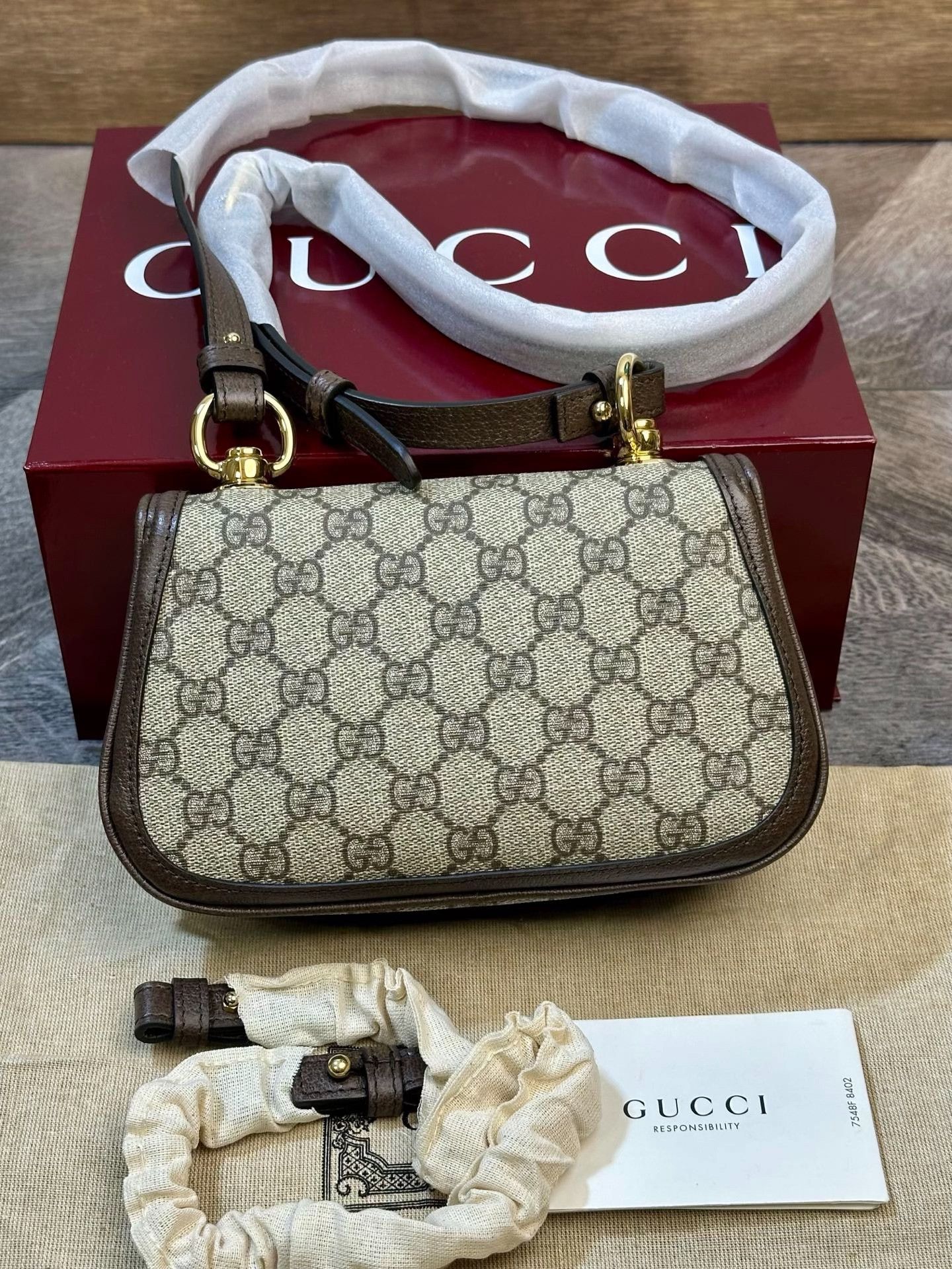 Gucci Gucci Blondie Mini Saddle Bag Size ONE SIZE - 4 Thumbnail
