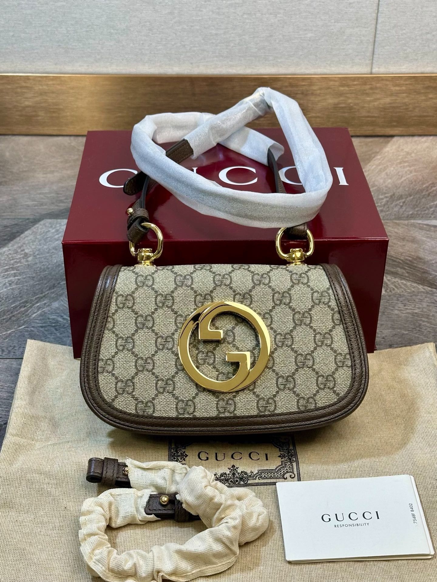 Gucci Gucci Blondie Mini Saddle Bag Size ONE SIZE - 5 Thumbnail