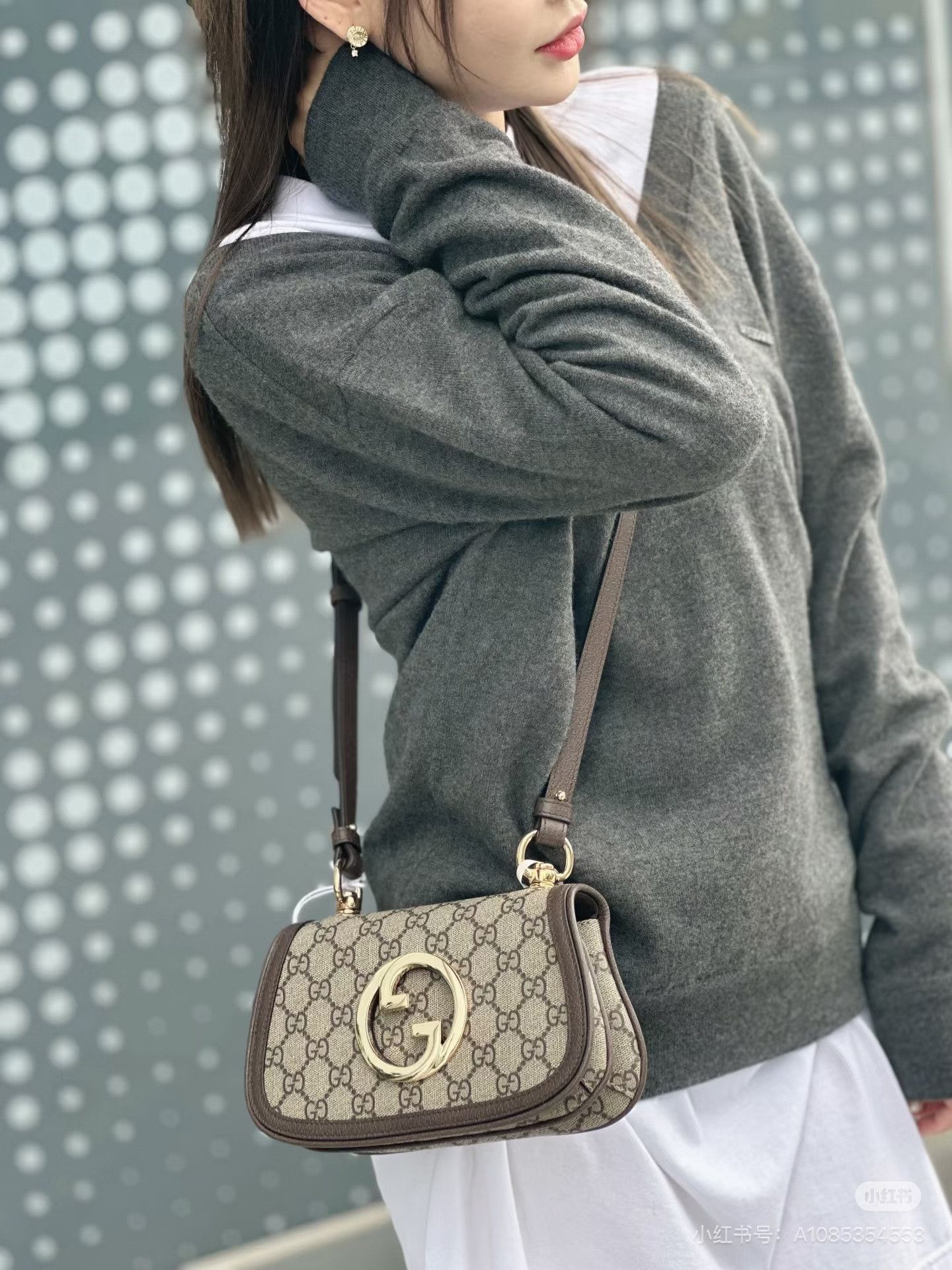 Gucci Gucci Blondie Mini Saddle Bag Size ONE SIZE - 8 Thumbnail